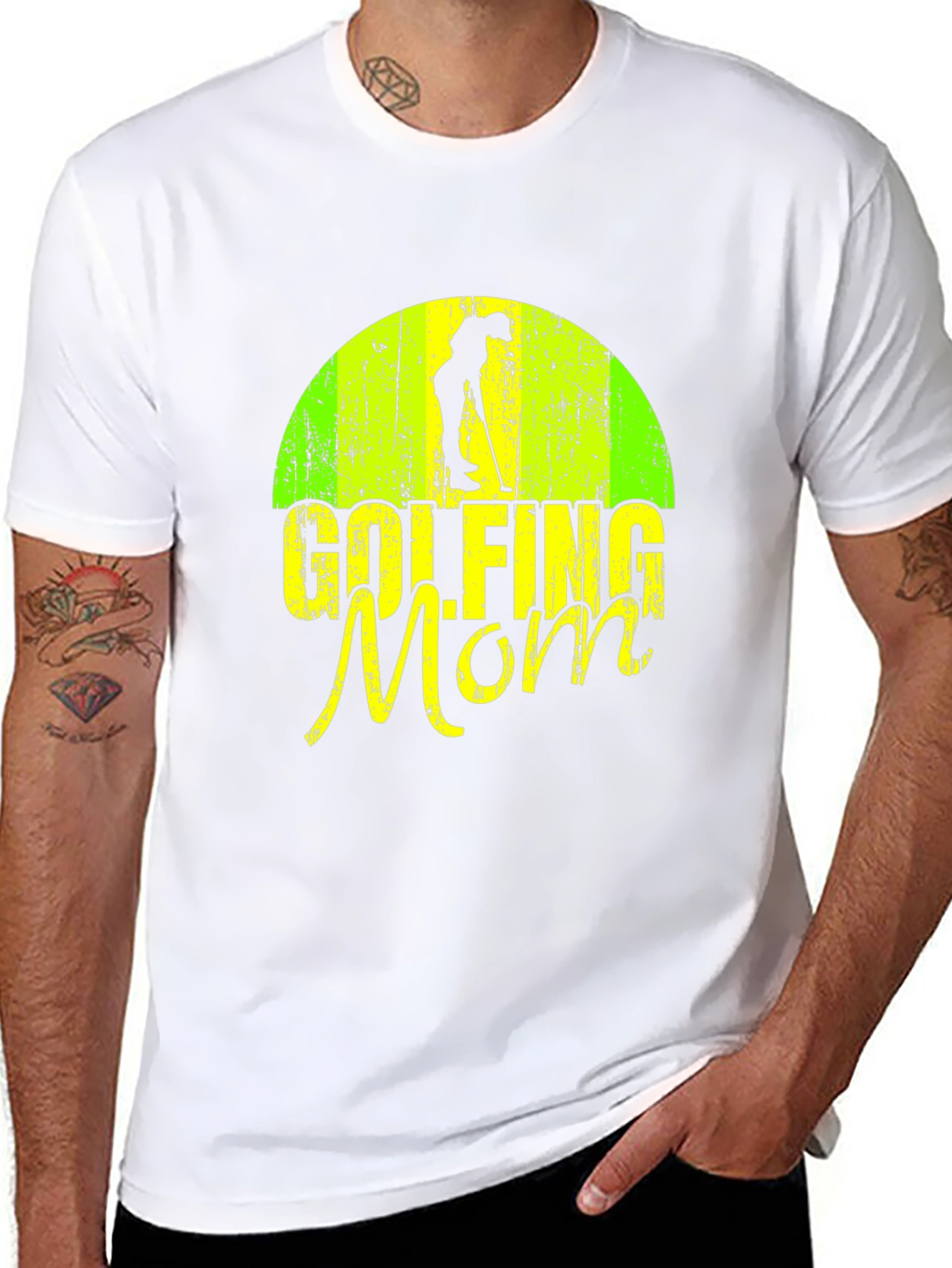 Golfing Mom T-Shirt - Novelty Golf Apparel
