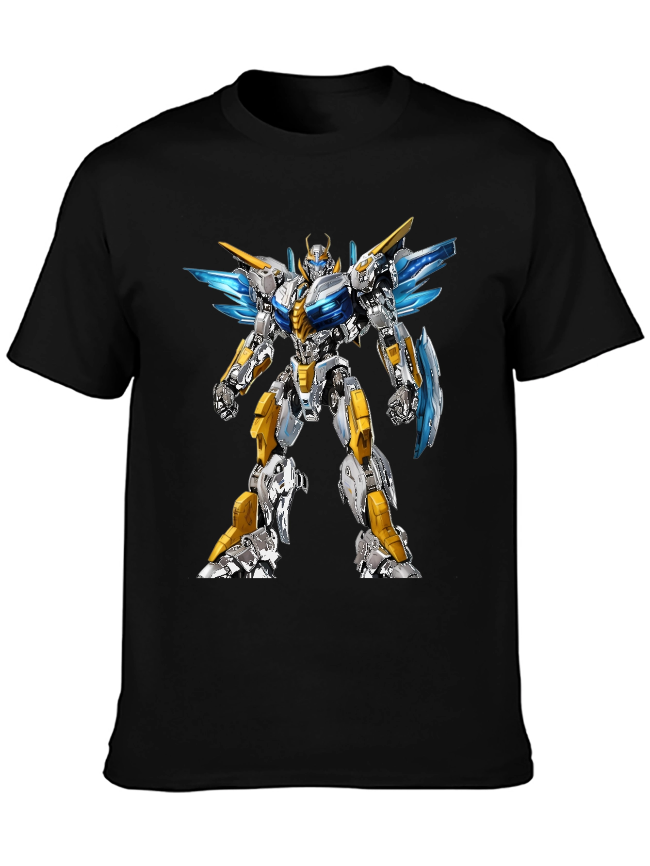 Robot Graphic Black T-Shirt