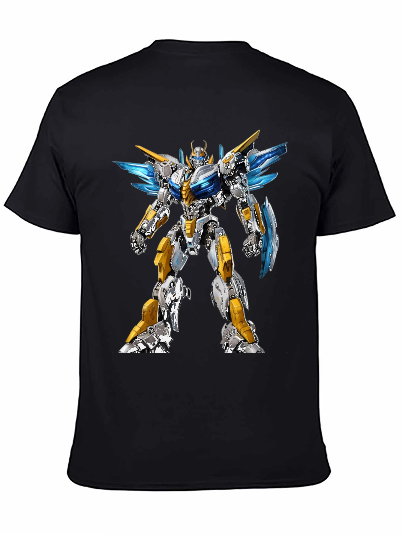 Robot Graphic Black T-Shirt