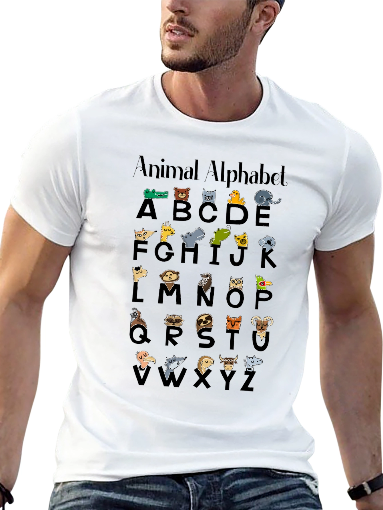 Animal Alphabet T-Shirt - Fun Educational Tee