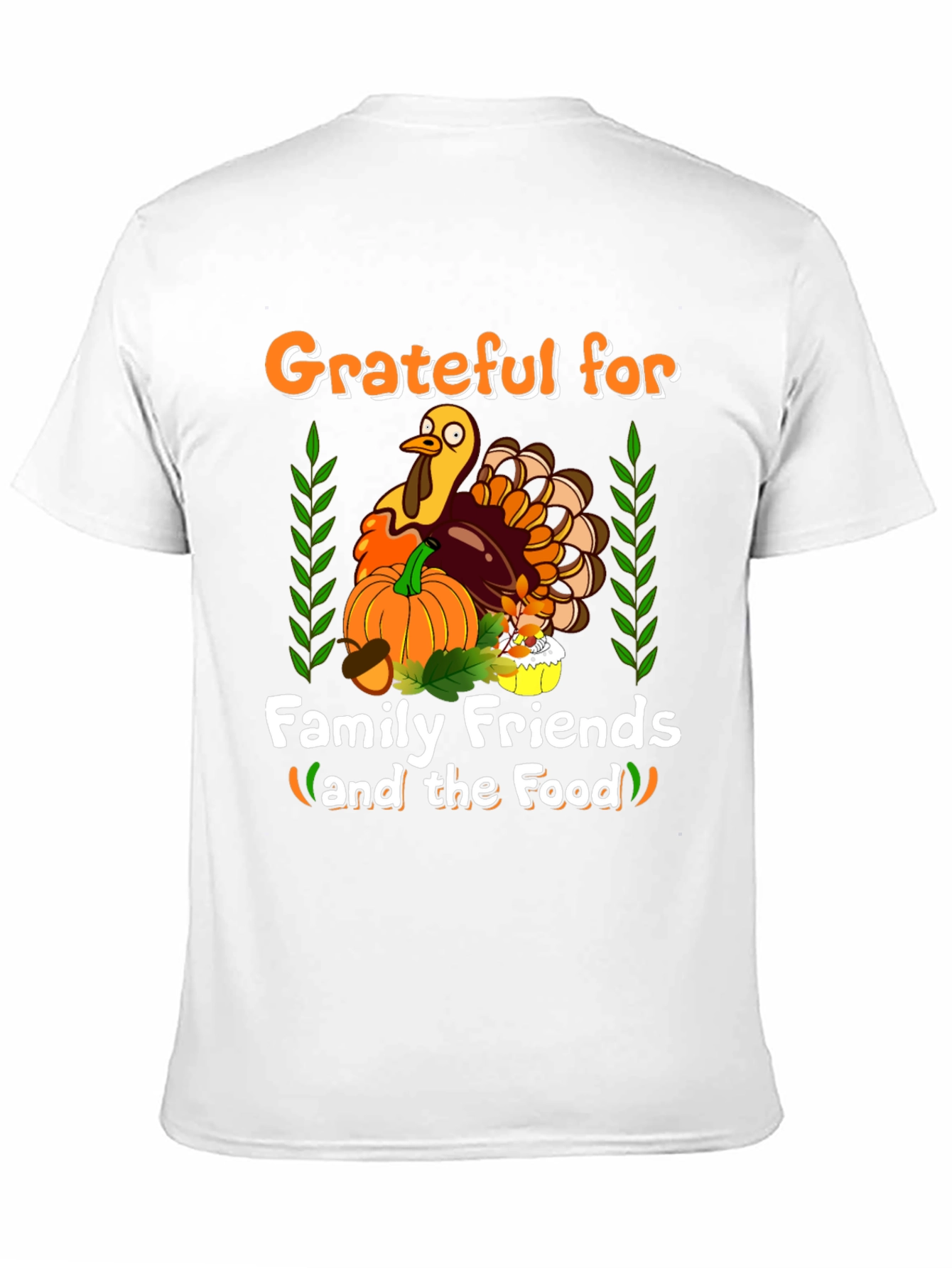 Grateful Thanksgiving Turkey T-Shirt