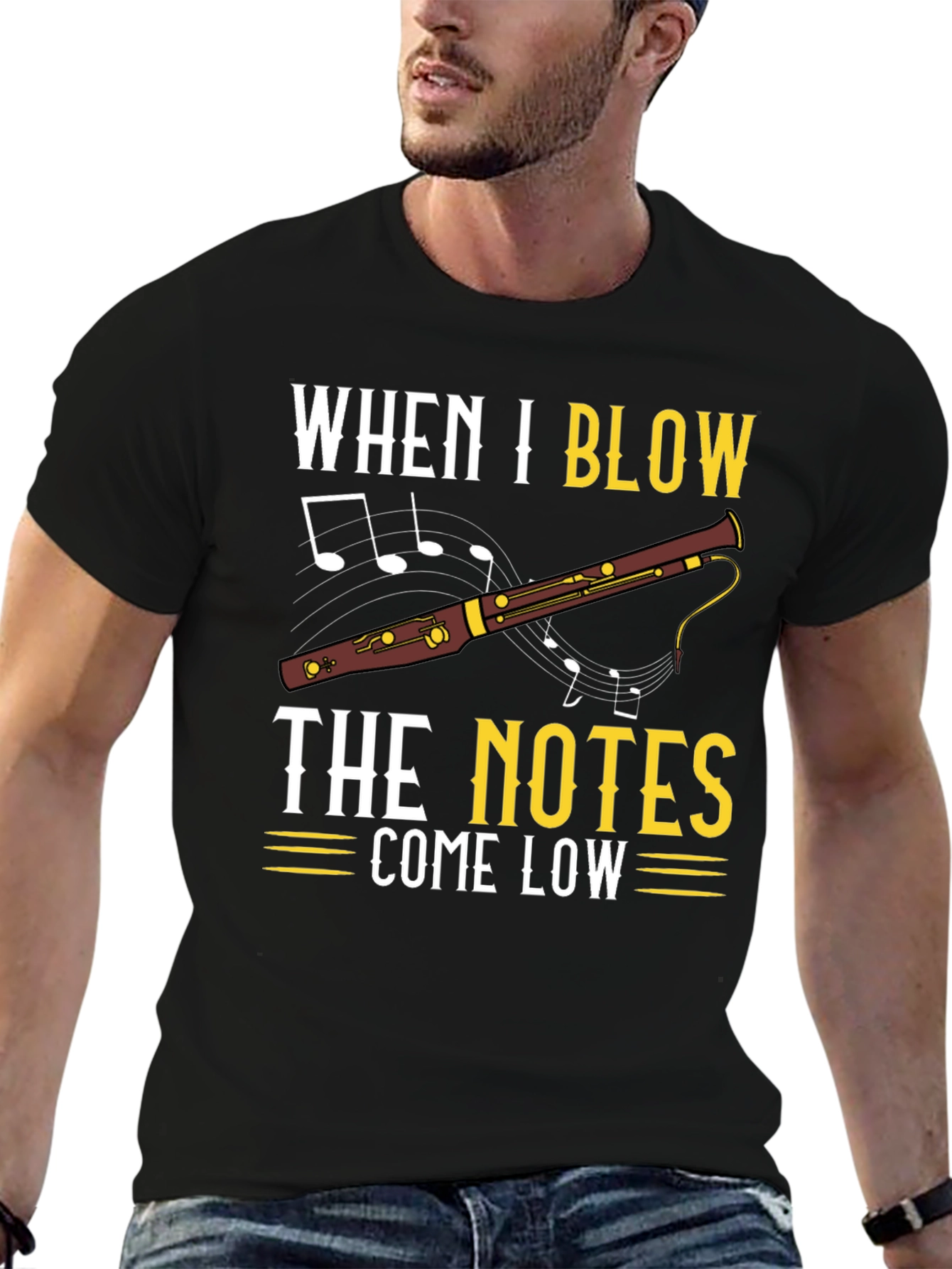 When I Blow The Notes Come Low T-Shirt