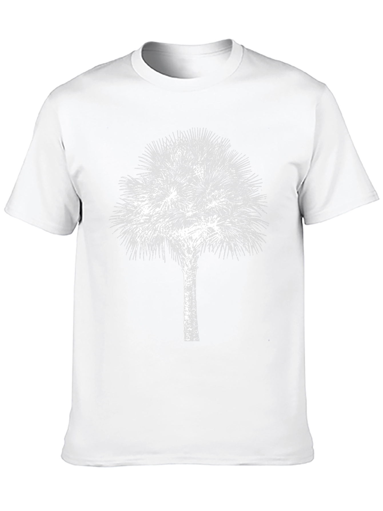 Palm Tree Graphic Black T-Shirt