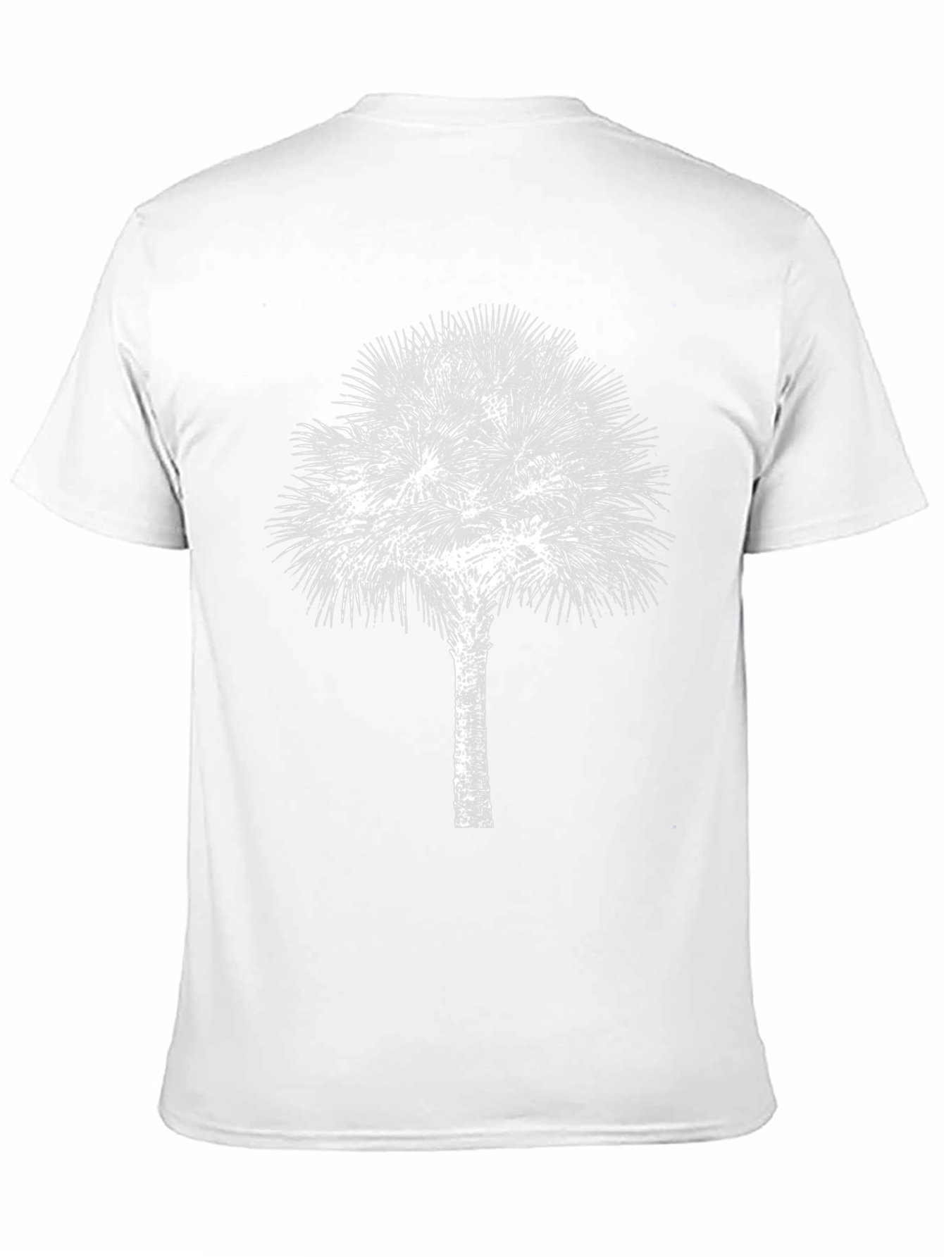 Palm Tree Graphic Black T-Shirt
