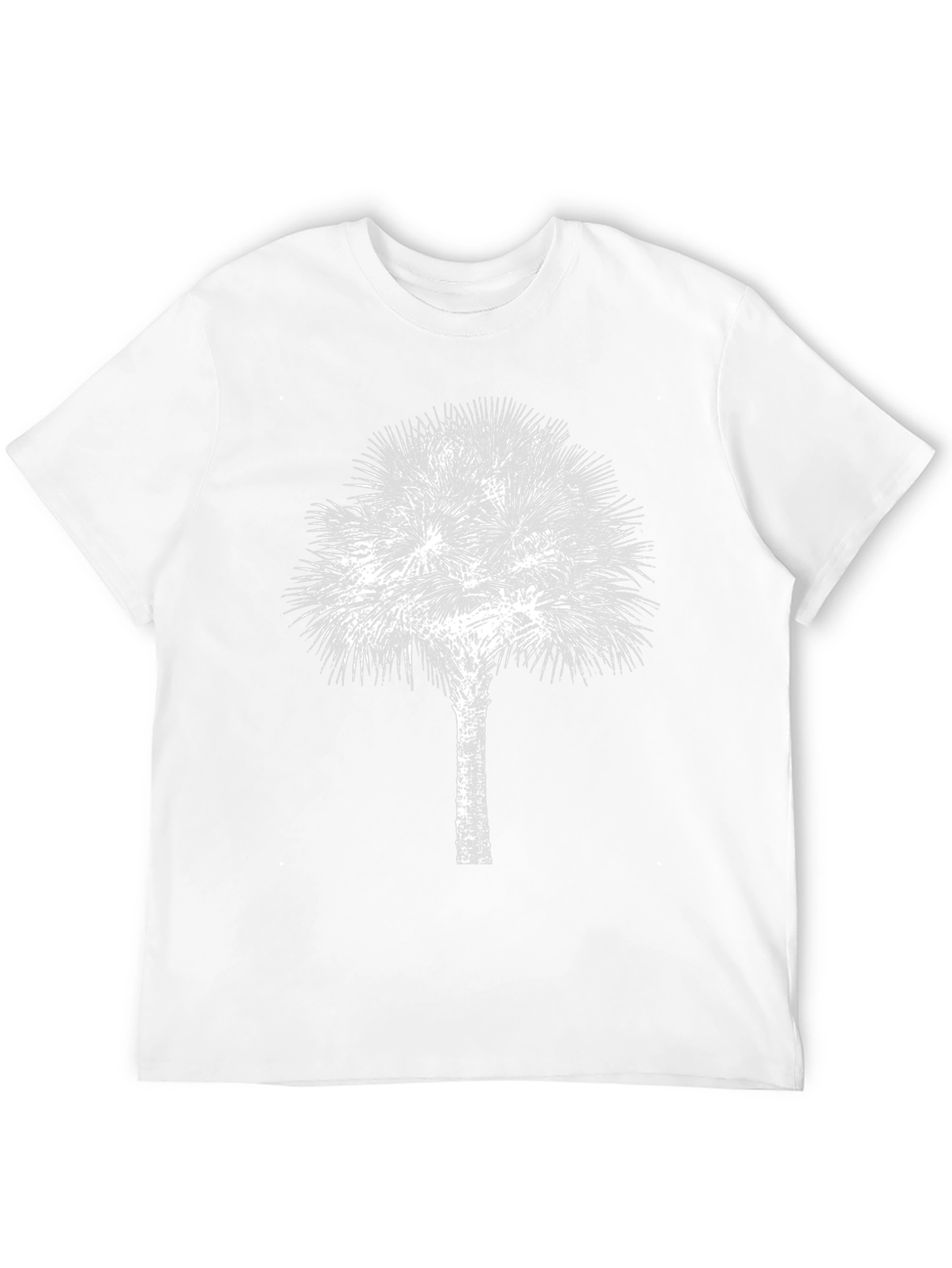 Palm Tree Graphic Black T-Shirt