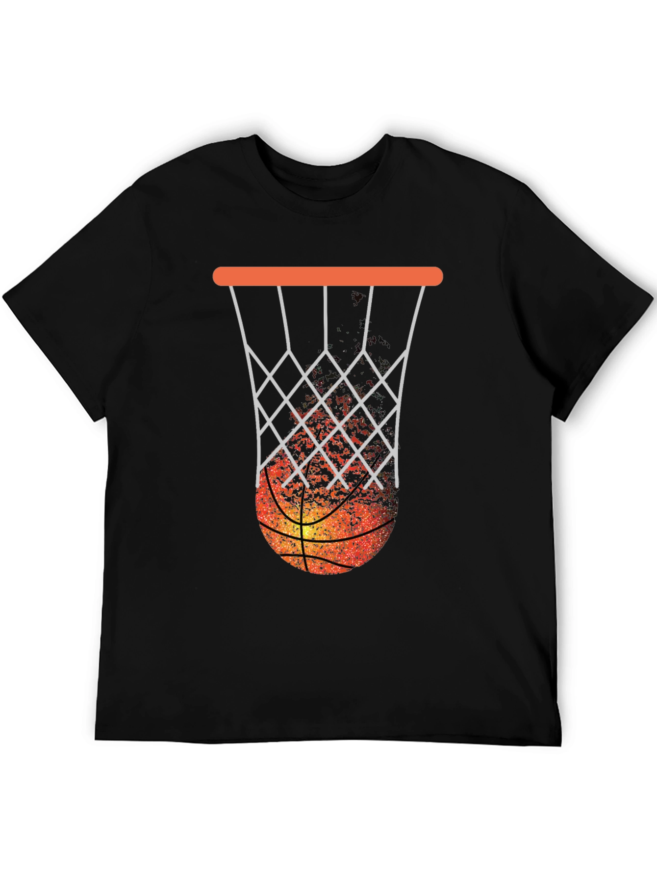 Basketball Hoop Graphic Tee