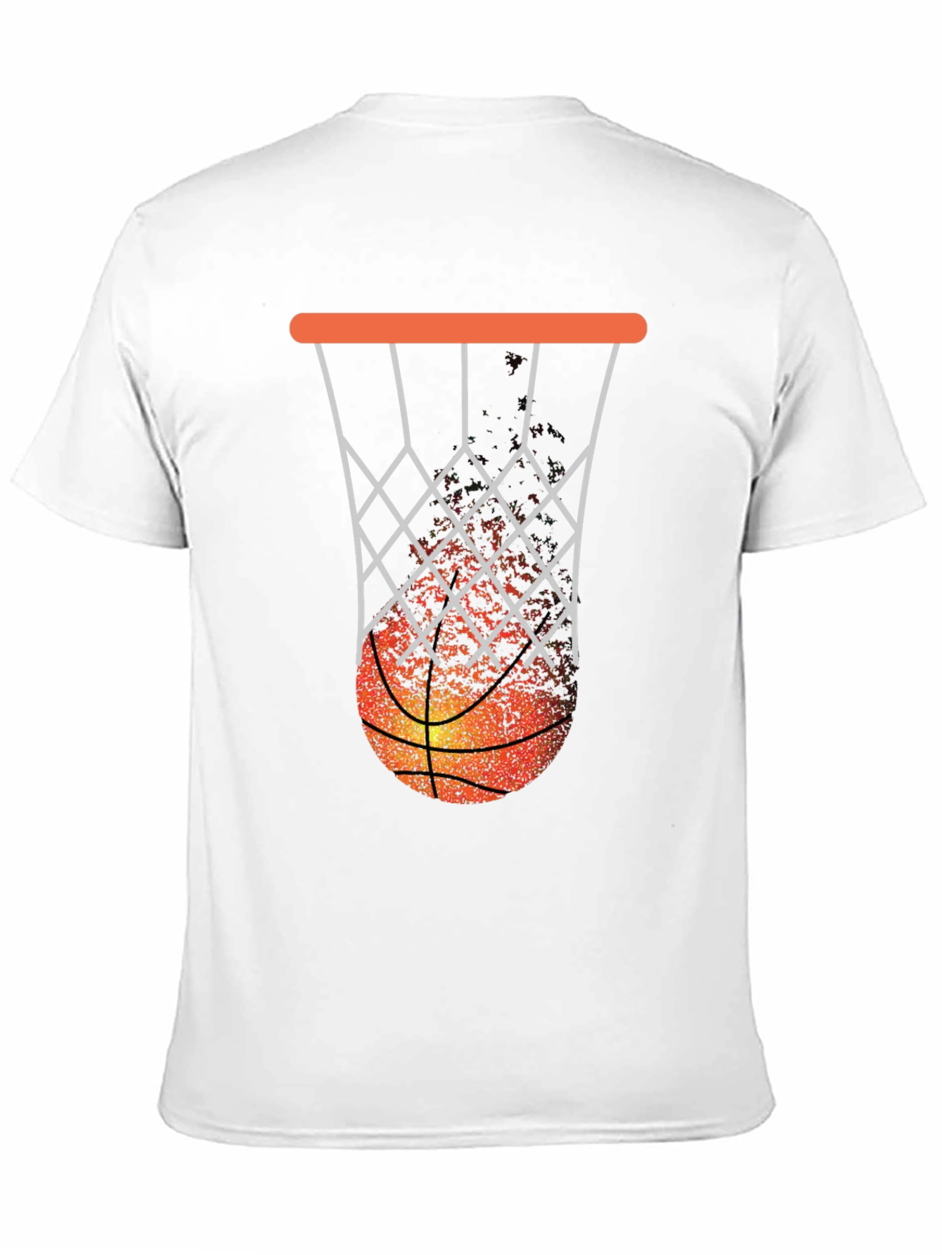 Basketball Hoop Graphic Tee