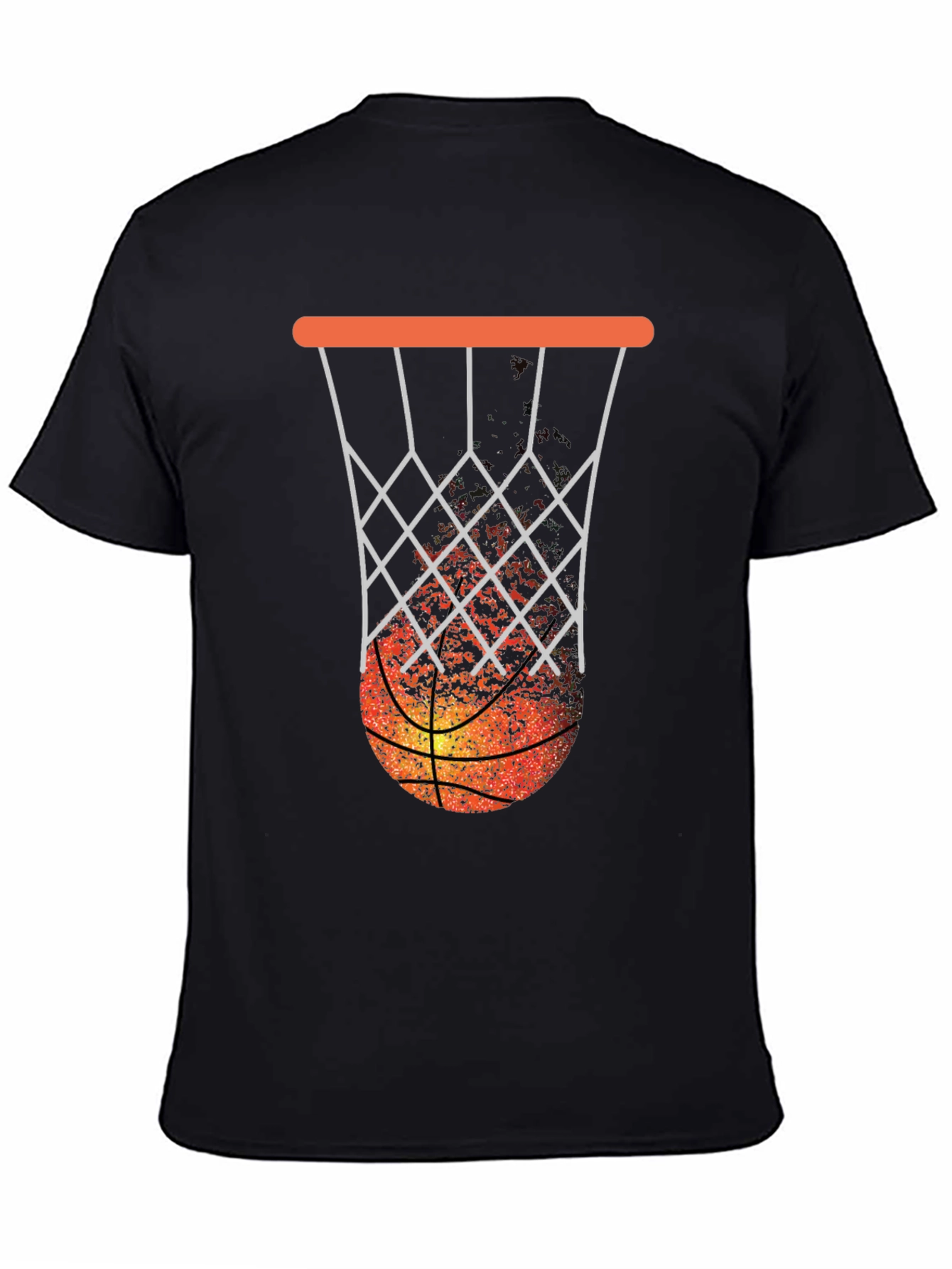Basketball Hoop Graphic Tee