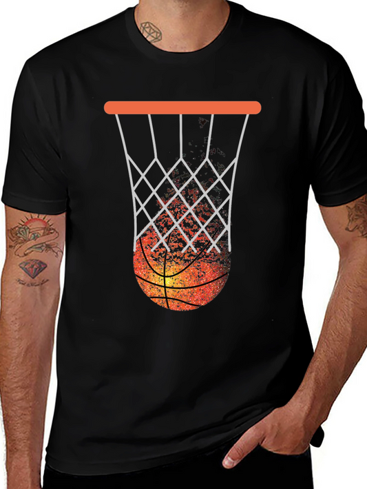 Basketball Hoop Graphic Tee