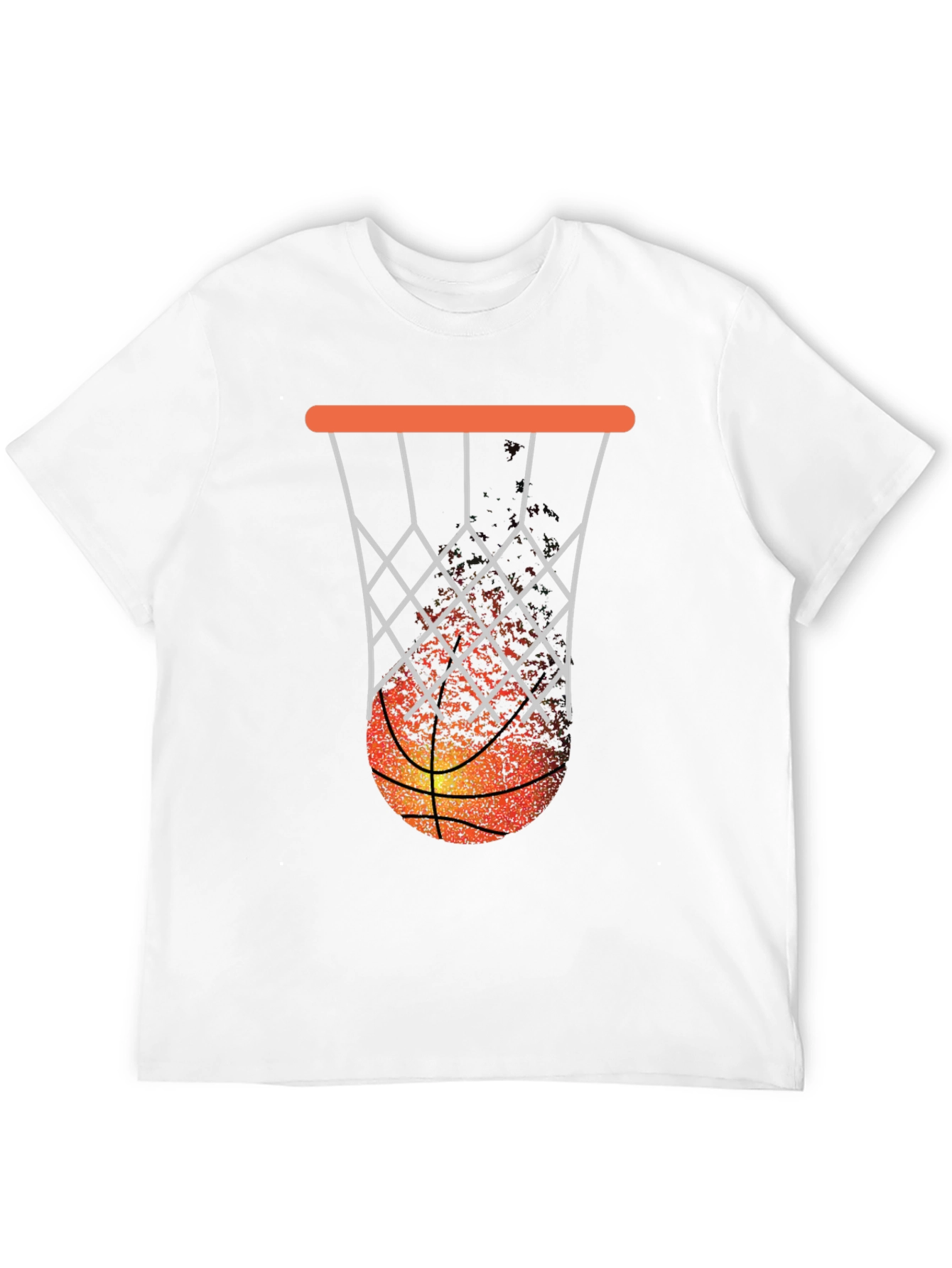 Basketball Hoop Graphic Tee
