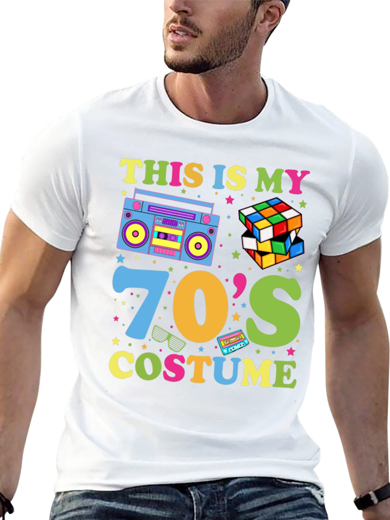 Retro 70s Costume T-Shirt