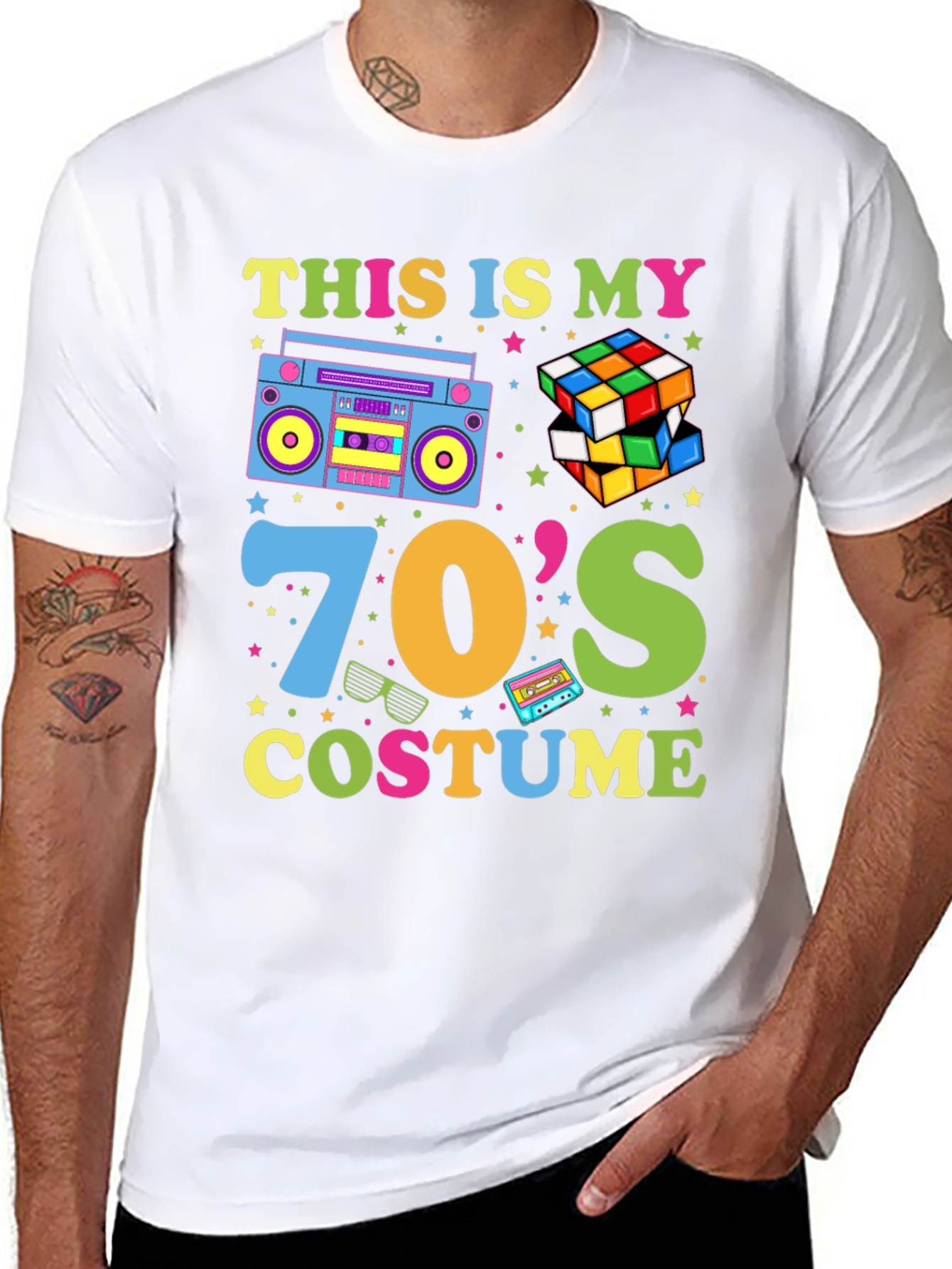Retro 70s Costume T-Shirt