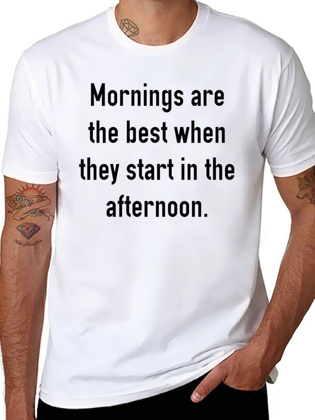 Funny Mornings in the Afternoon Graphic Tee