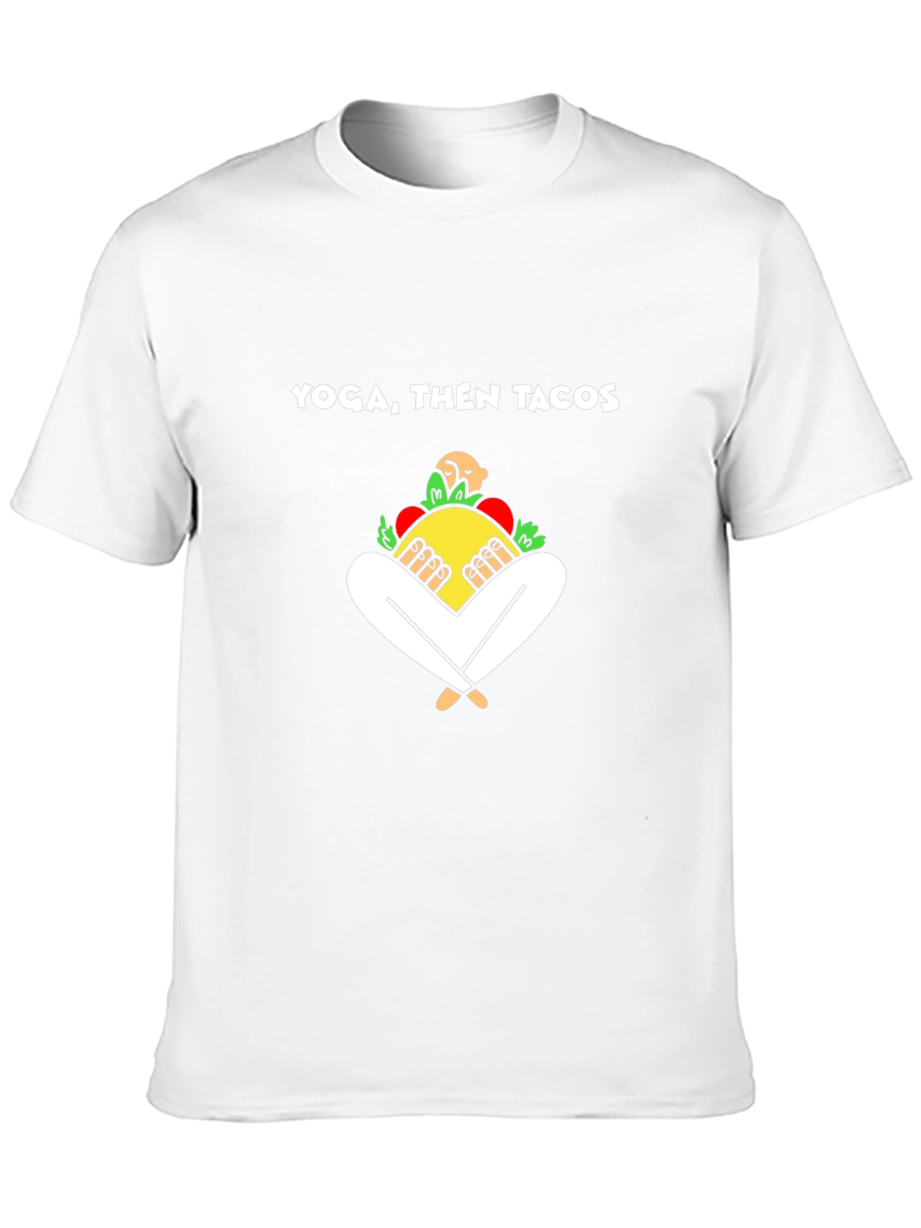 Yoga Then Tacos Graphic Tee