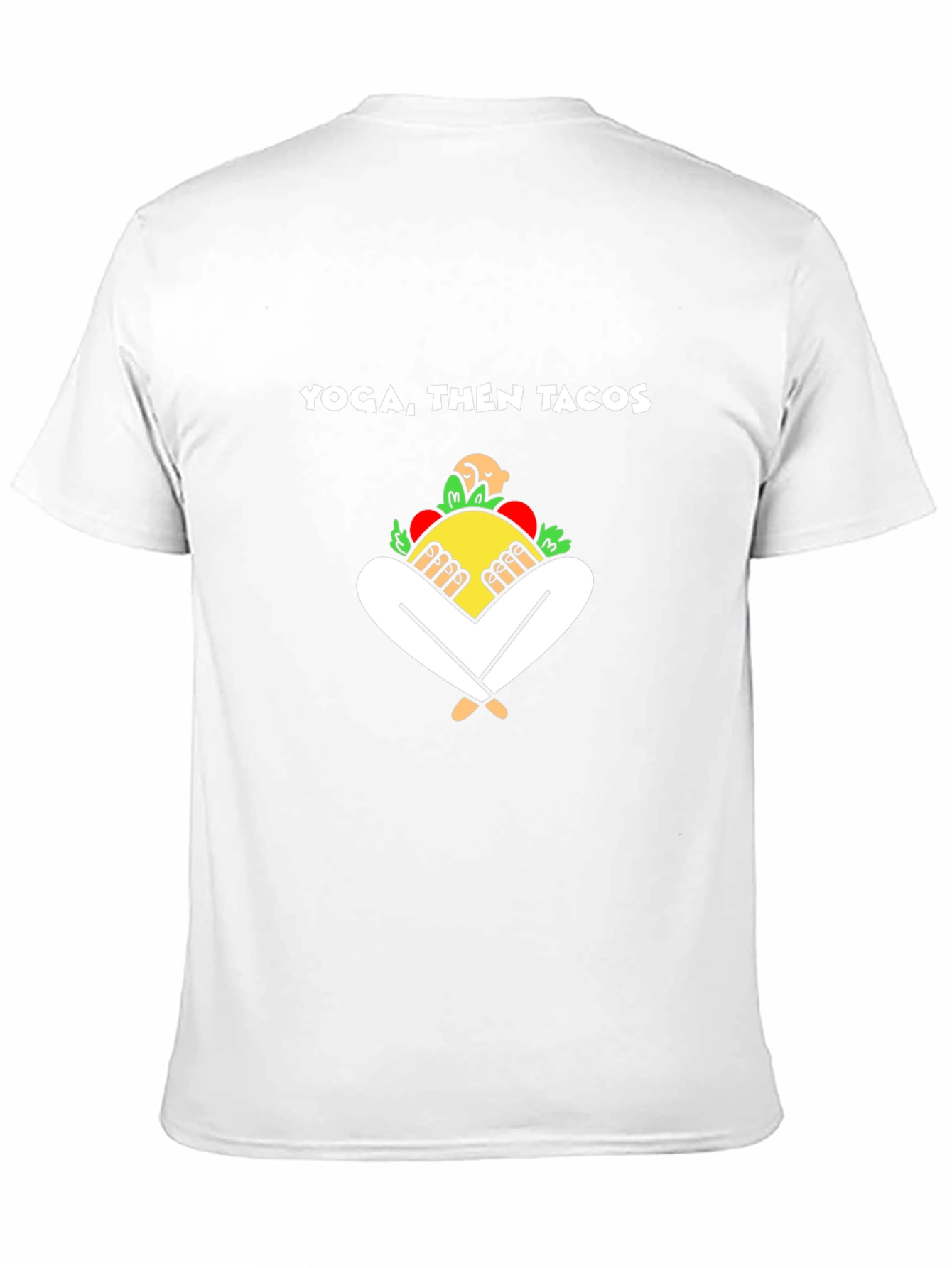 Yoga Then Tacos Graphic Tee