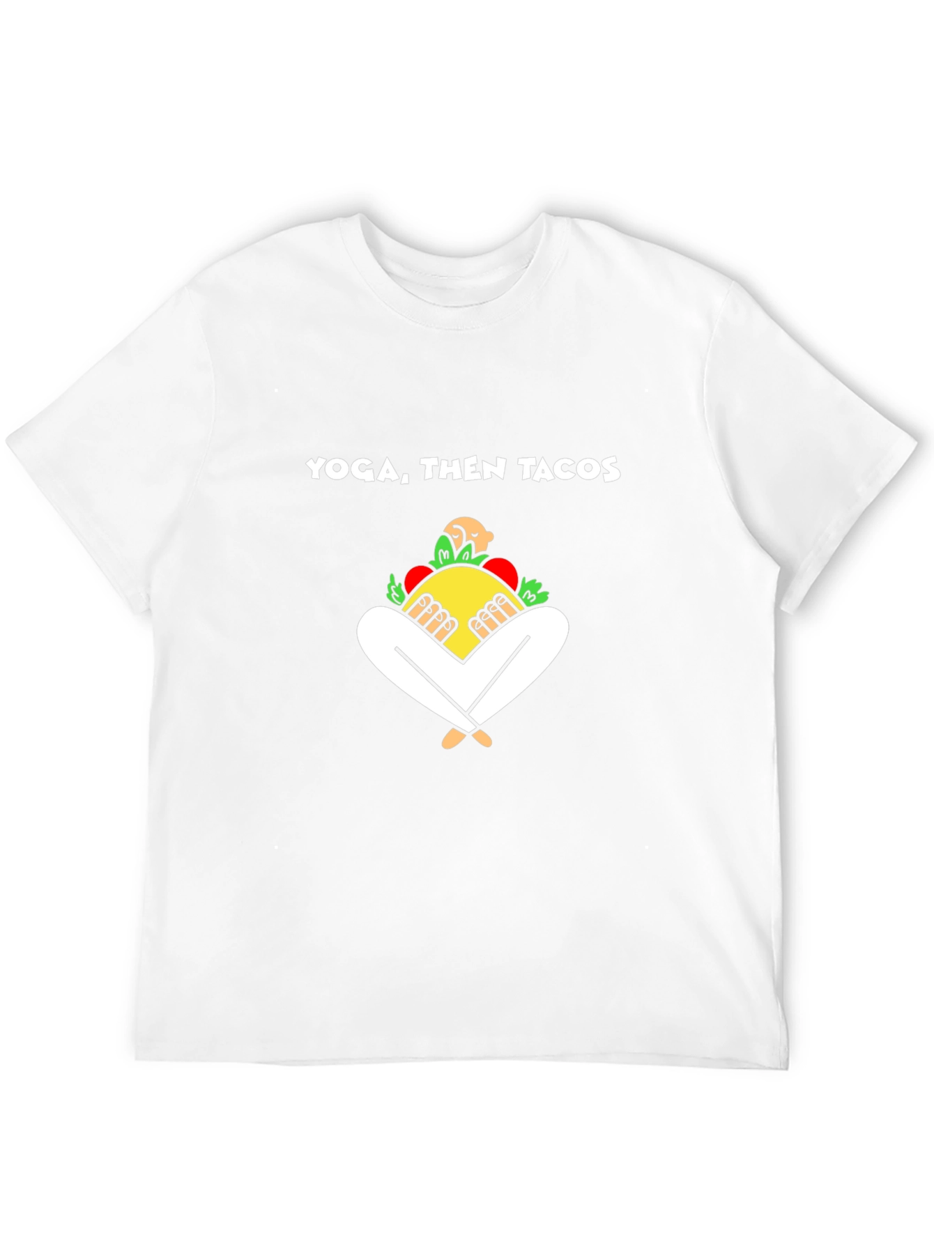 Yoga Then Tacos Graphic Tee