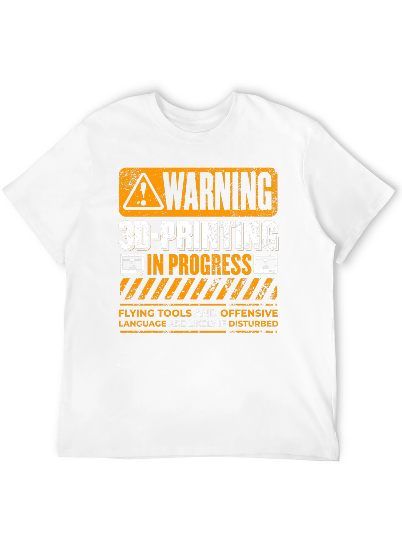 Warning 3D-Printing in Progress T-Shirt