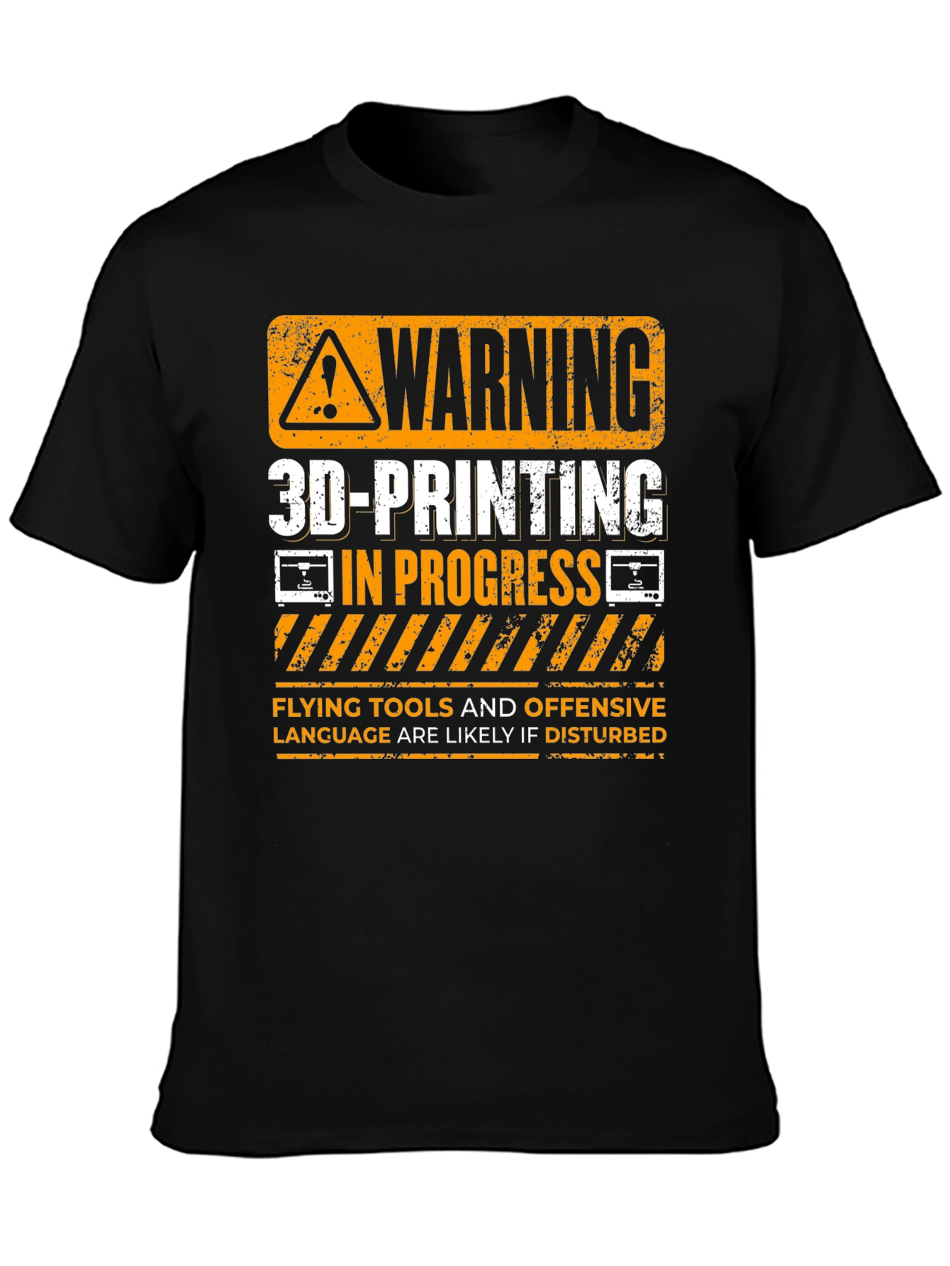 Warning 3D-Printing in Progress T-Shirt