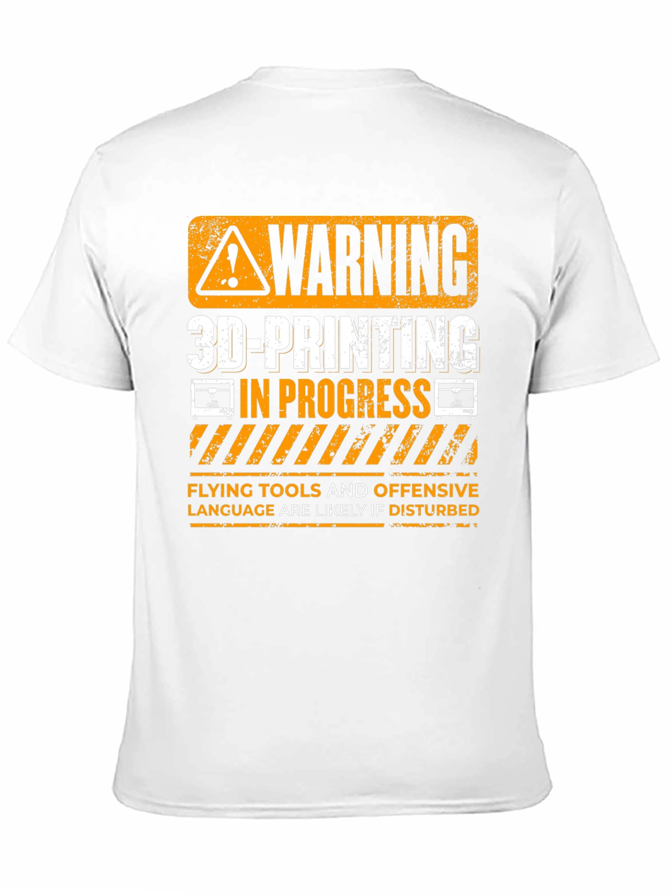 Warning 3D-Printing in Progress T-Shirt