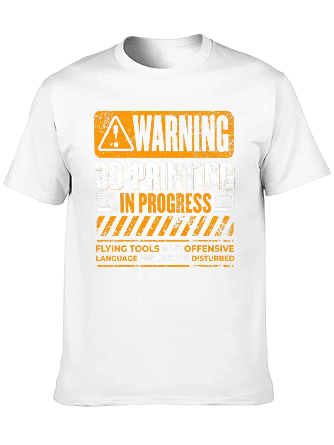 Warning 3D-Printing in Progress T-Shirt