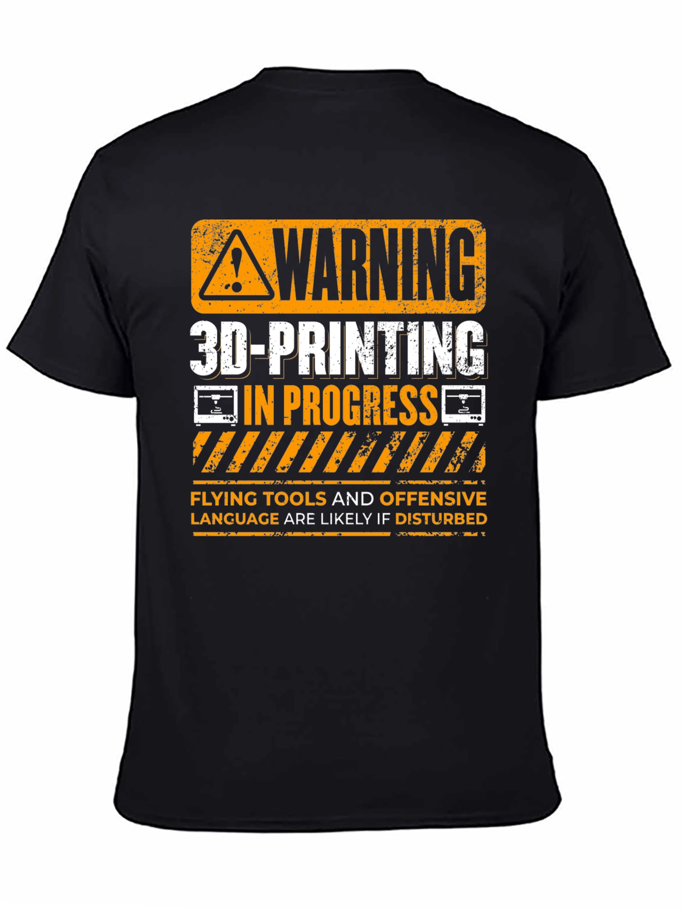 Warning 3D-Printing in Progress T-Shirt