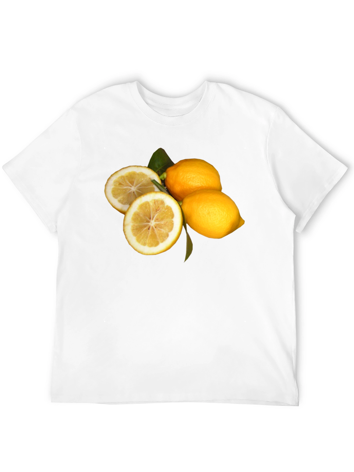 Lemon Graphic Black T-Shirt
