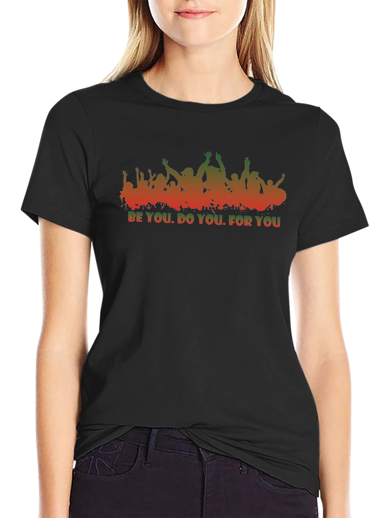 Be You Graphic T-Shirt - Black