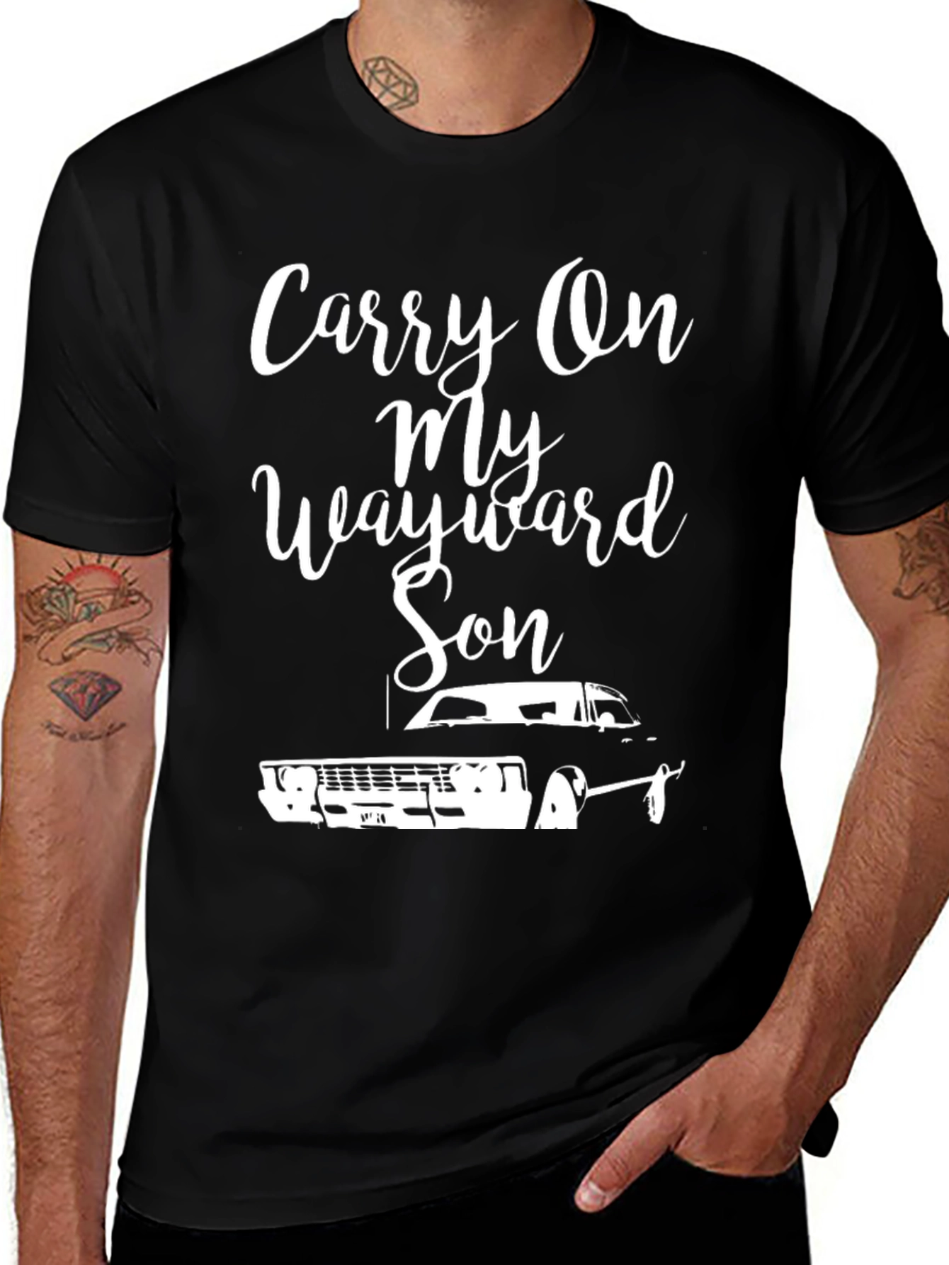 Carry On My Wayward Son Graphic Tee