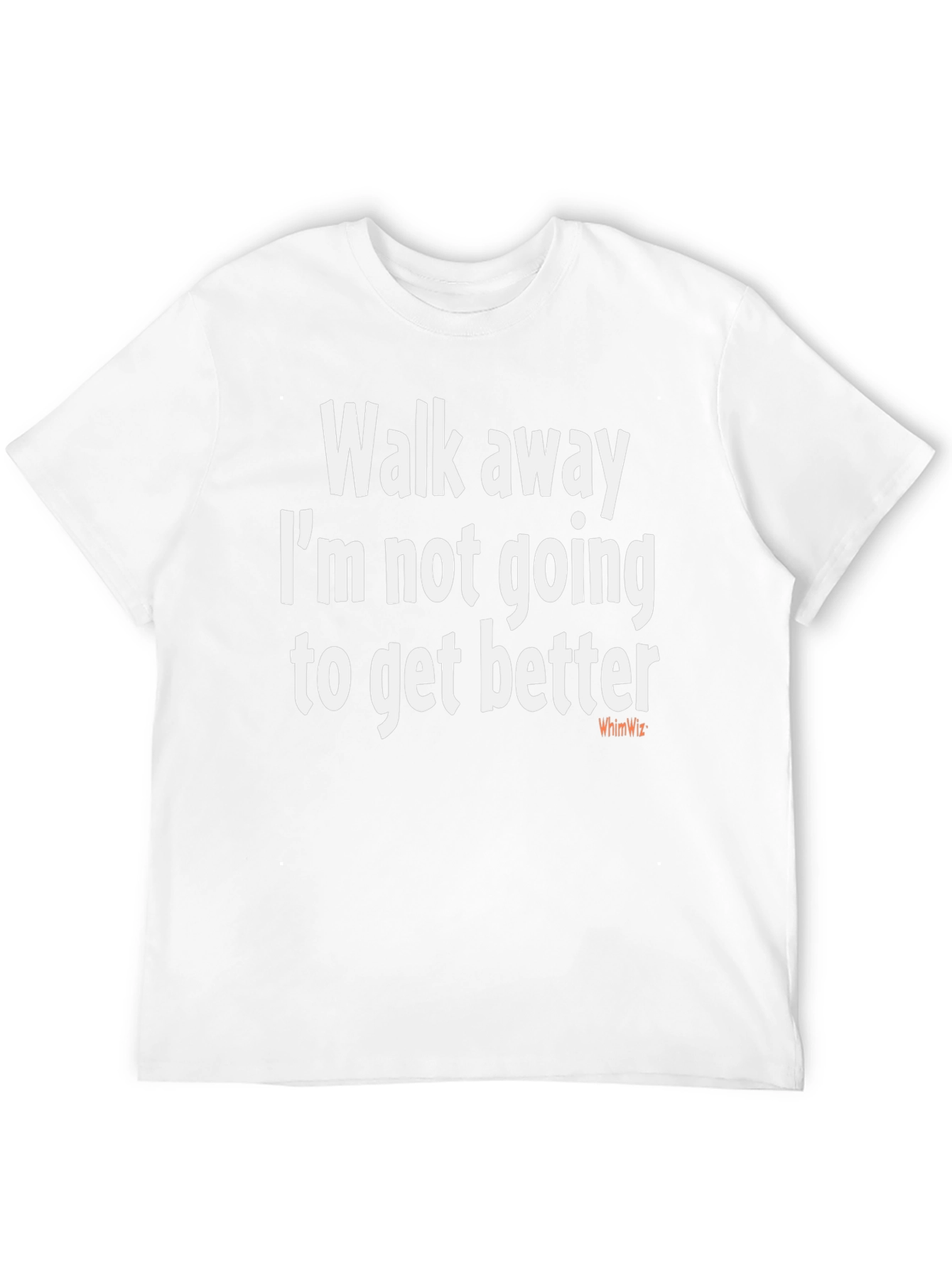 Humorous Walk Away Graphic Tee