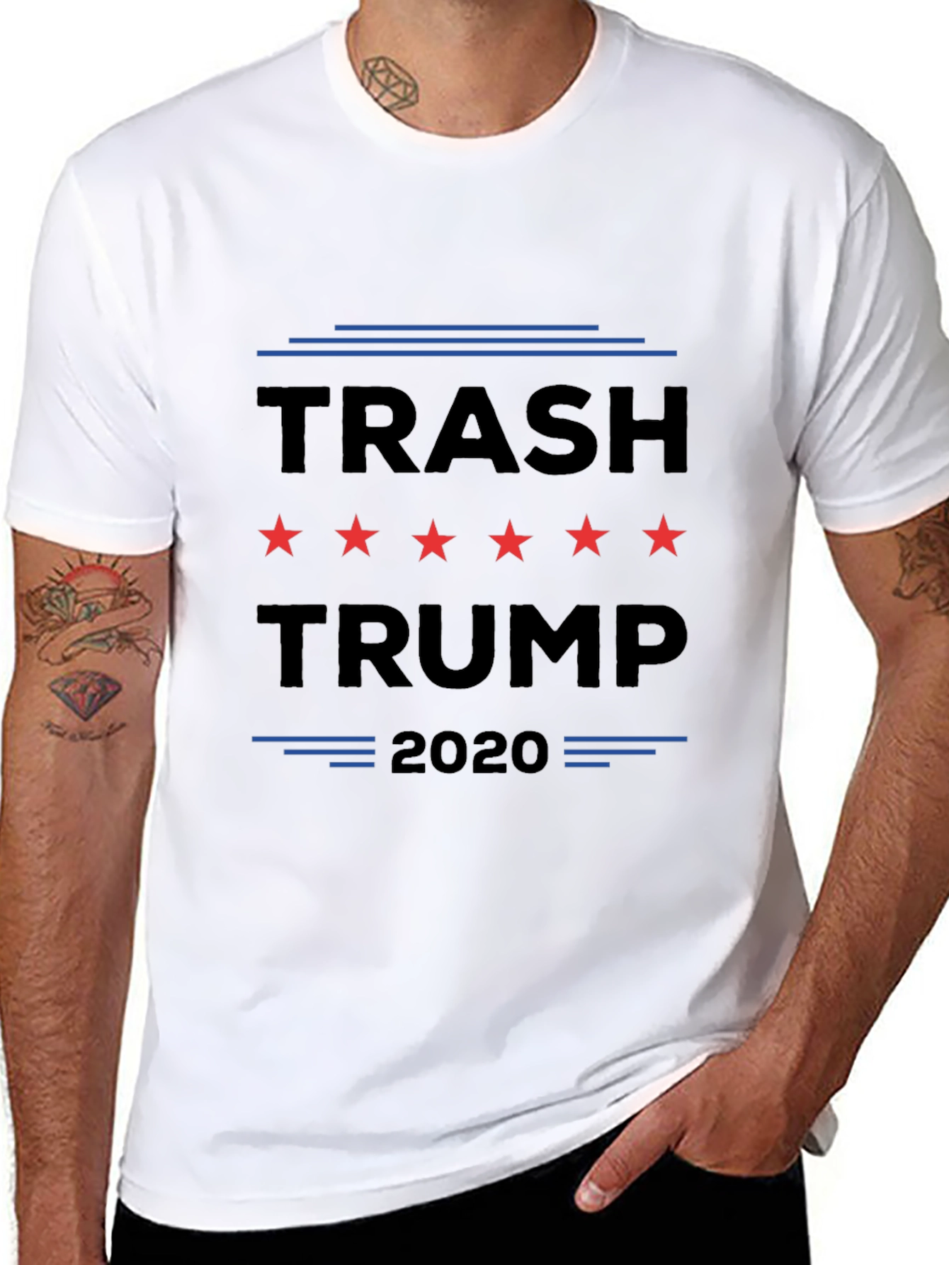 Trash Trump 2020 Political T-Shirt