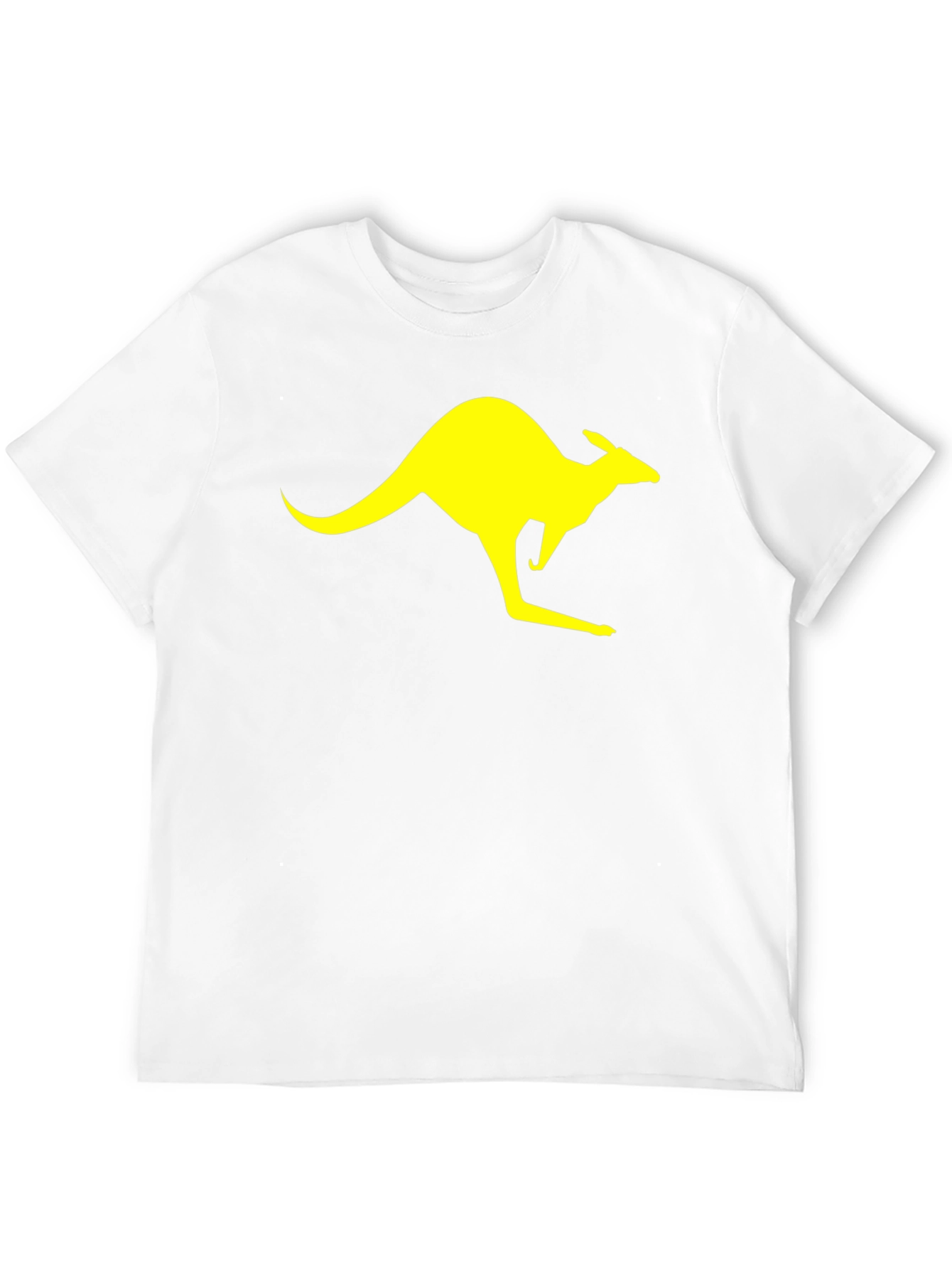 Kangaroo Graphic Black T-Shirt
