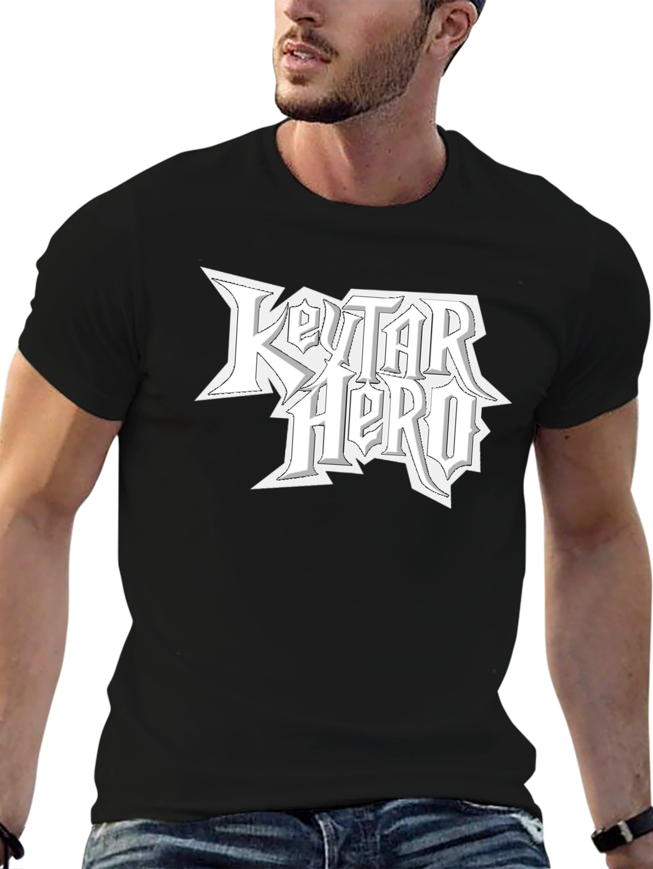 Guitar Hero Black T-Shirt