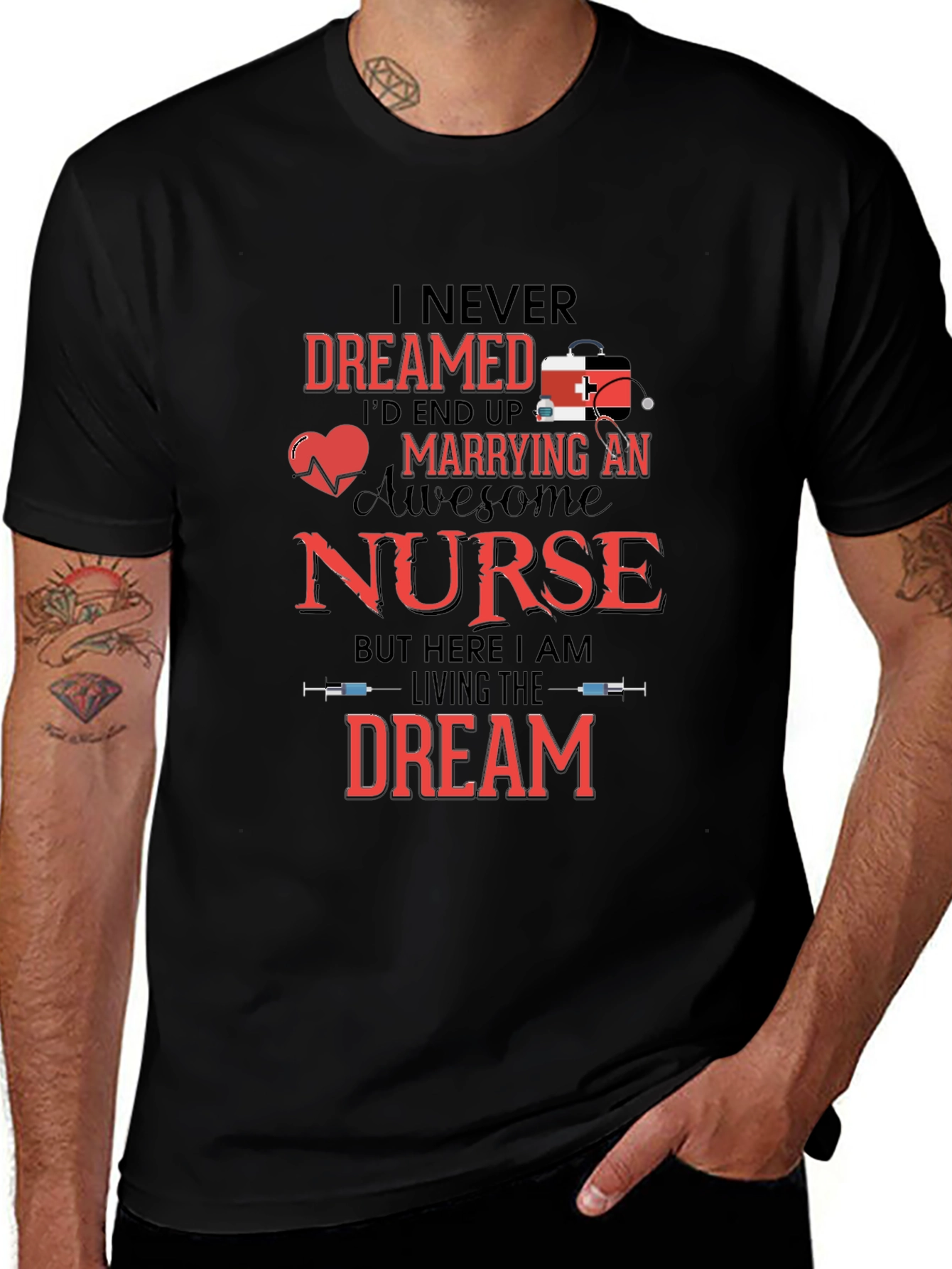 Awesome Nurse T-Shirt - Dreamed