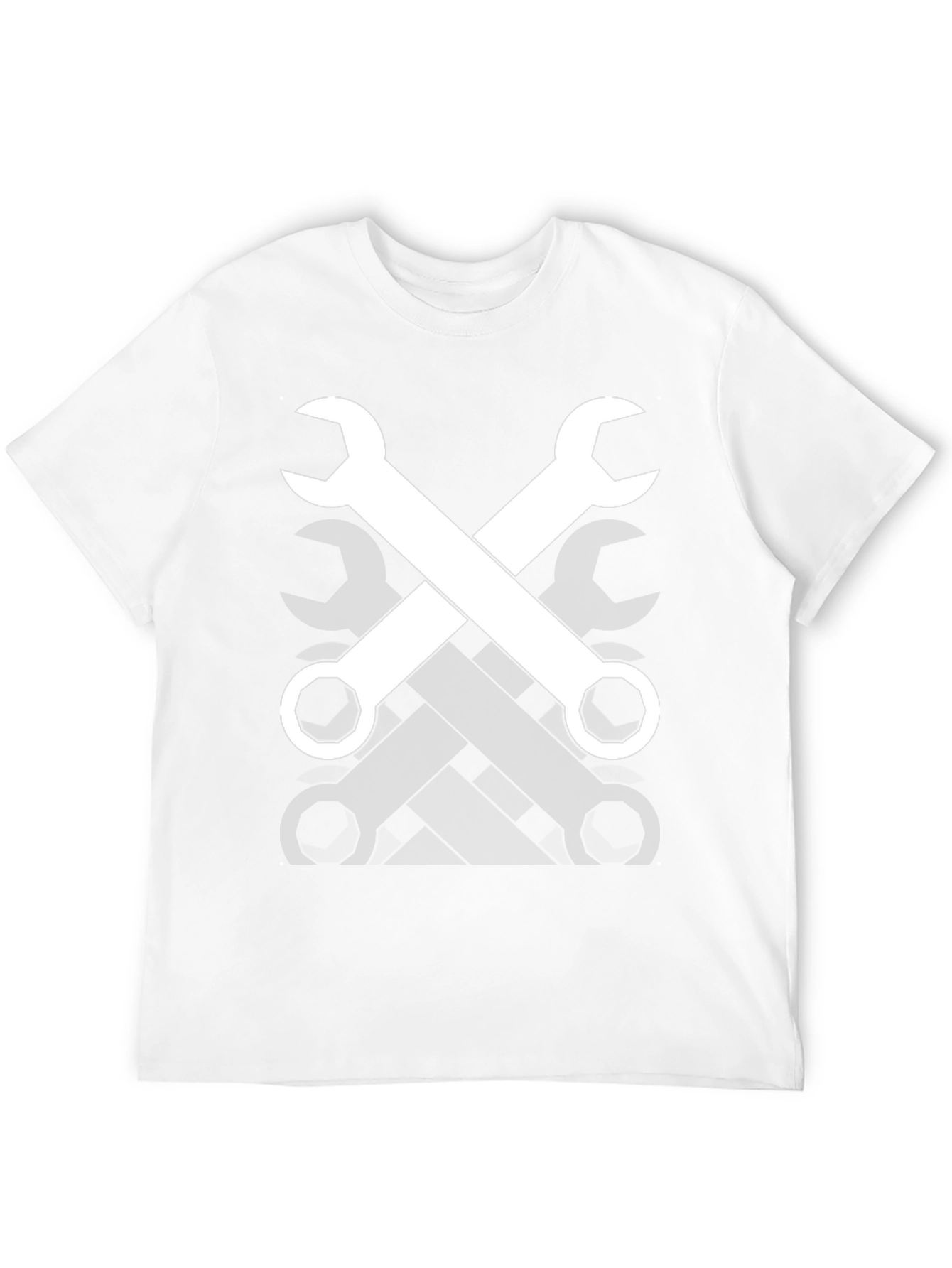Wrench Graphic T-Shirt - Mechanic Style