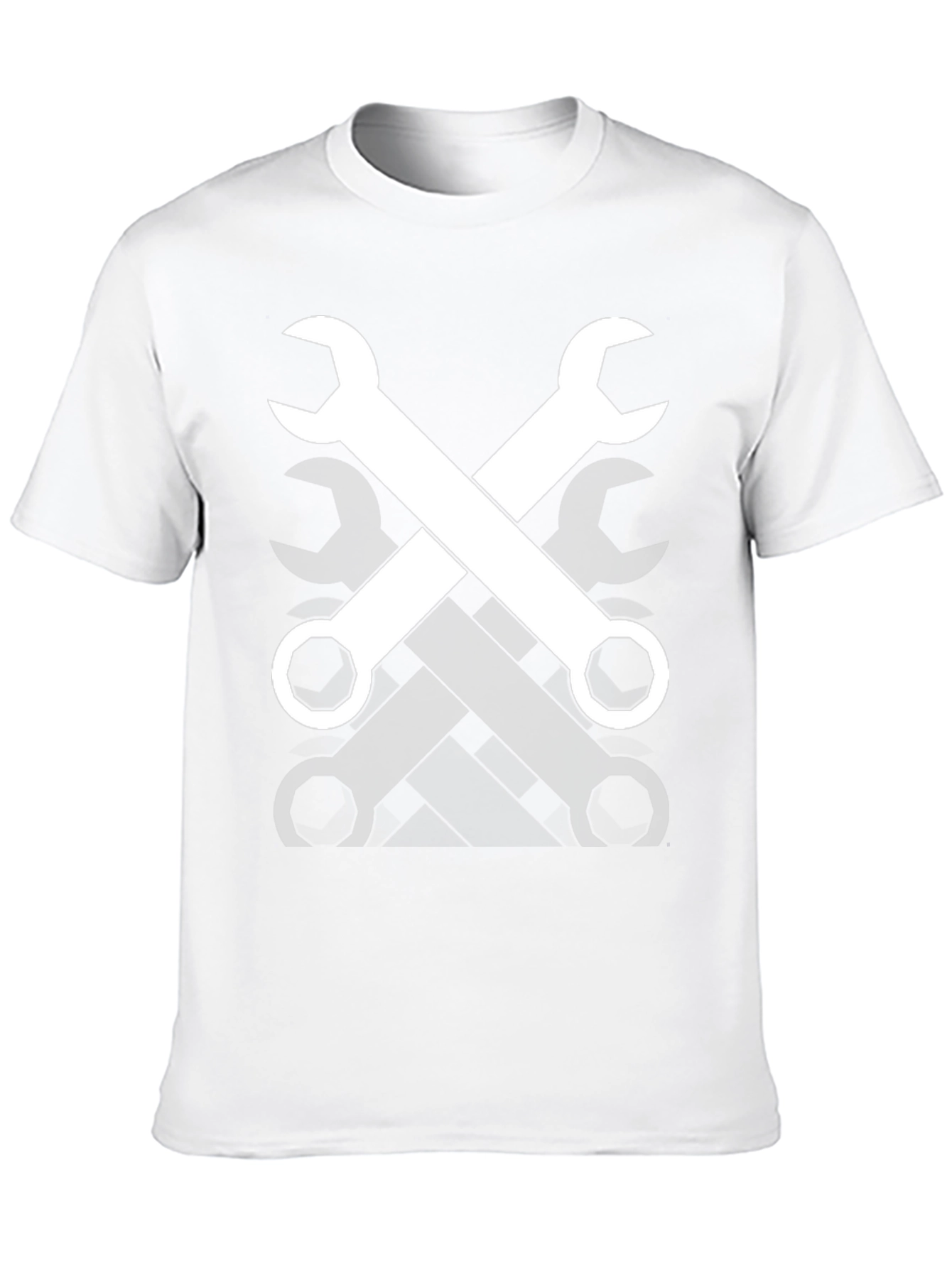 Wrench Graphic T-Shirt - Mechanic Style