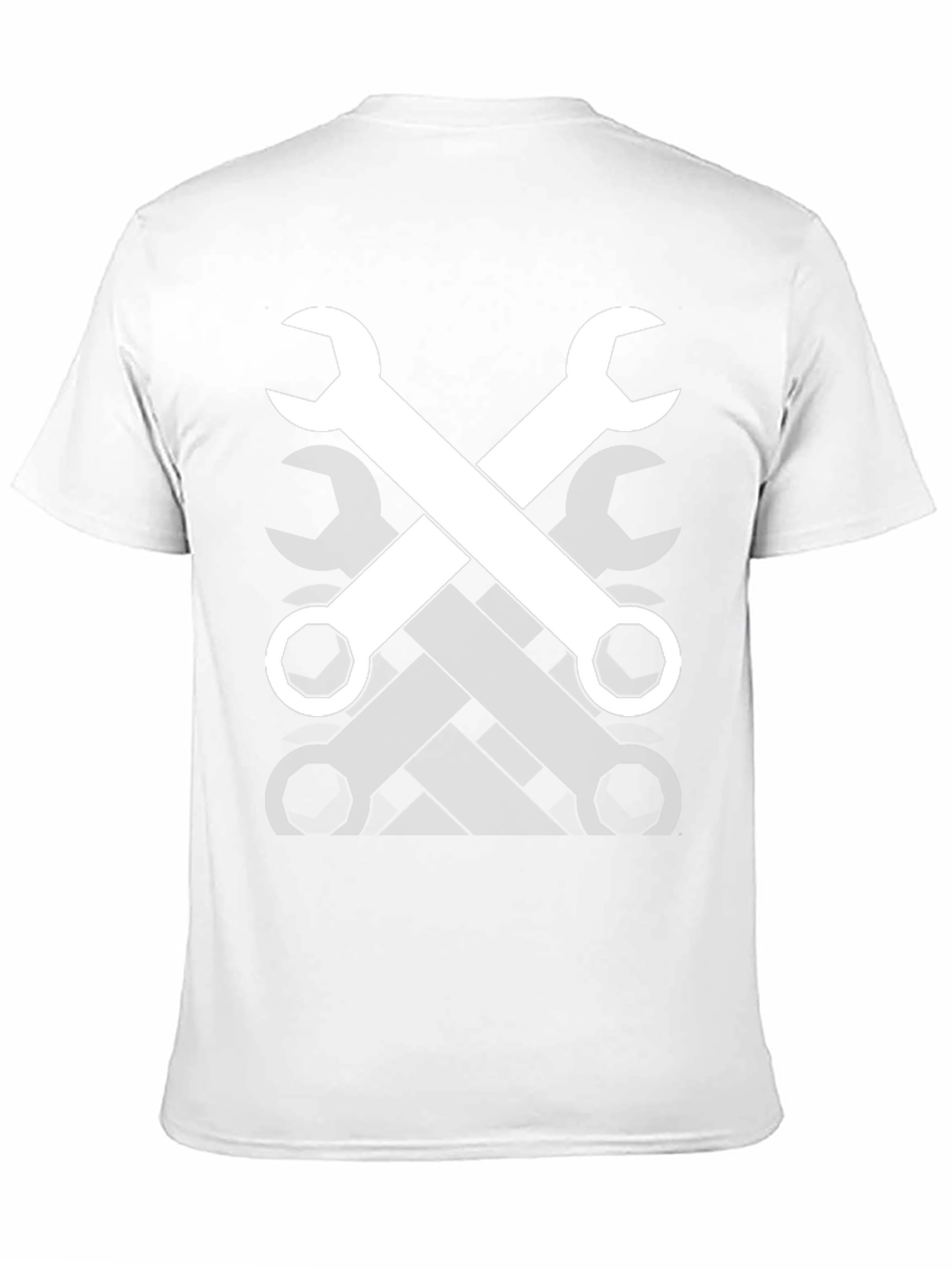 Wrench Graphic T-Shirt - Mechanic Style