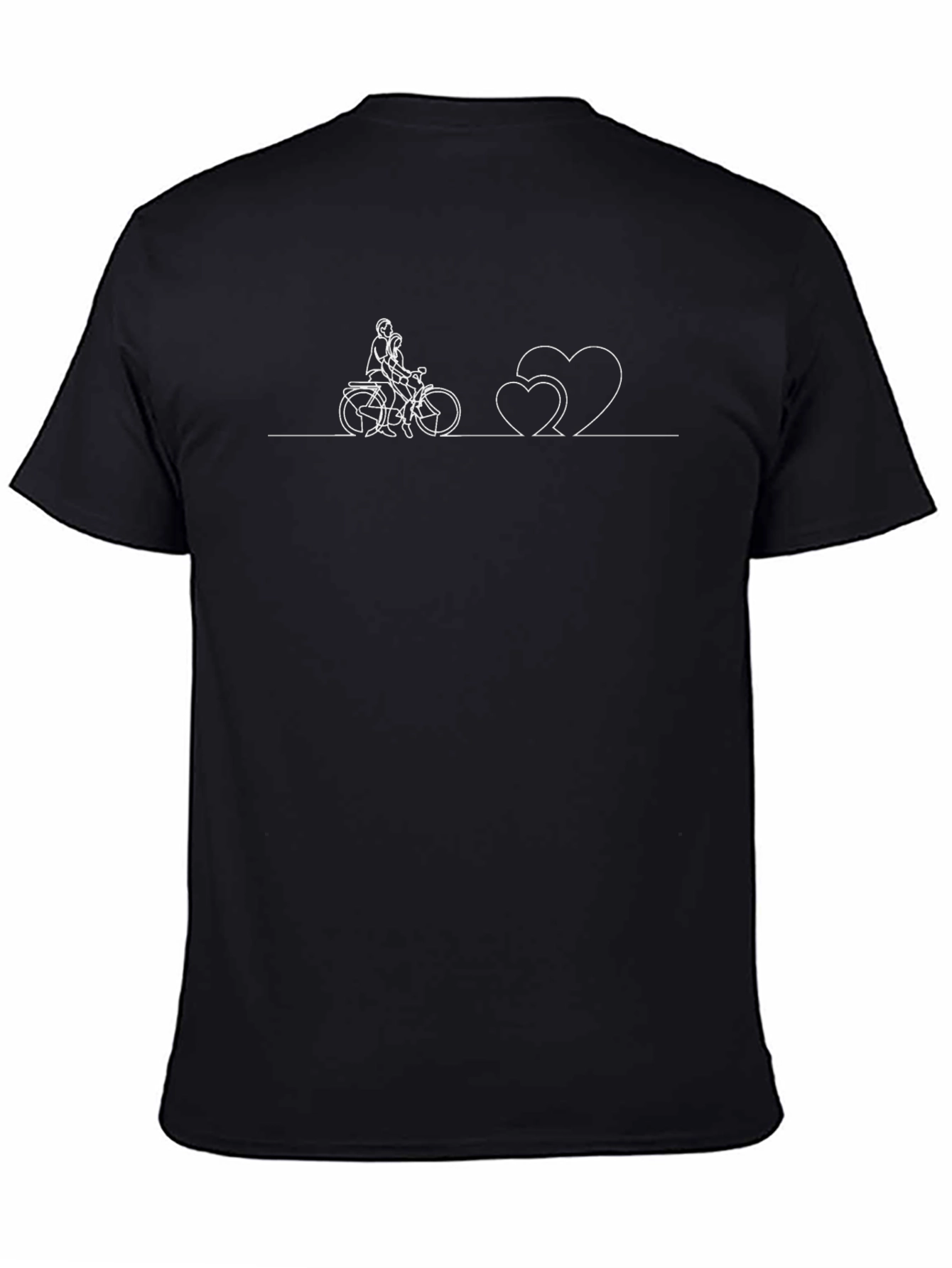 Couple on Bike T-Shirt