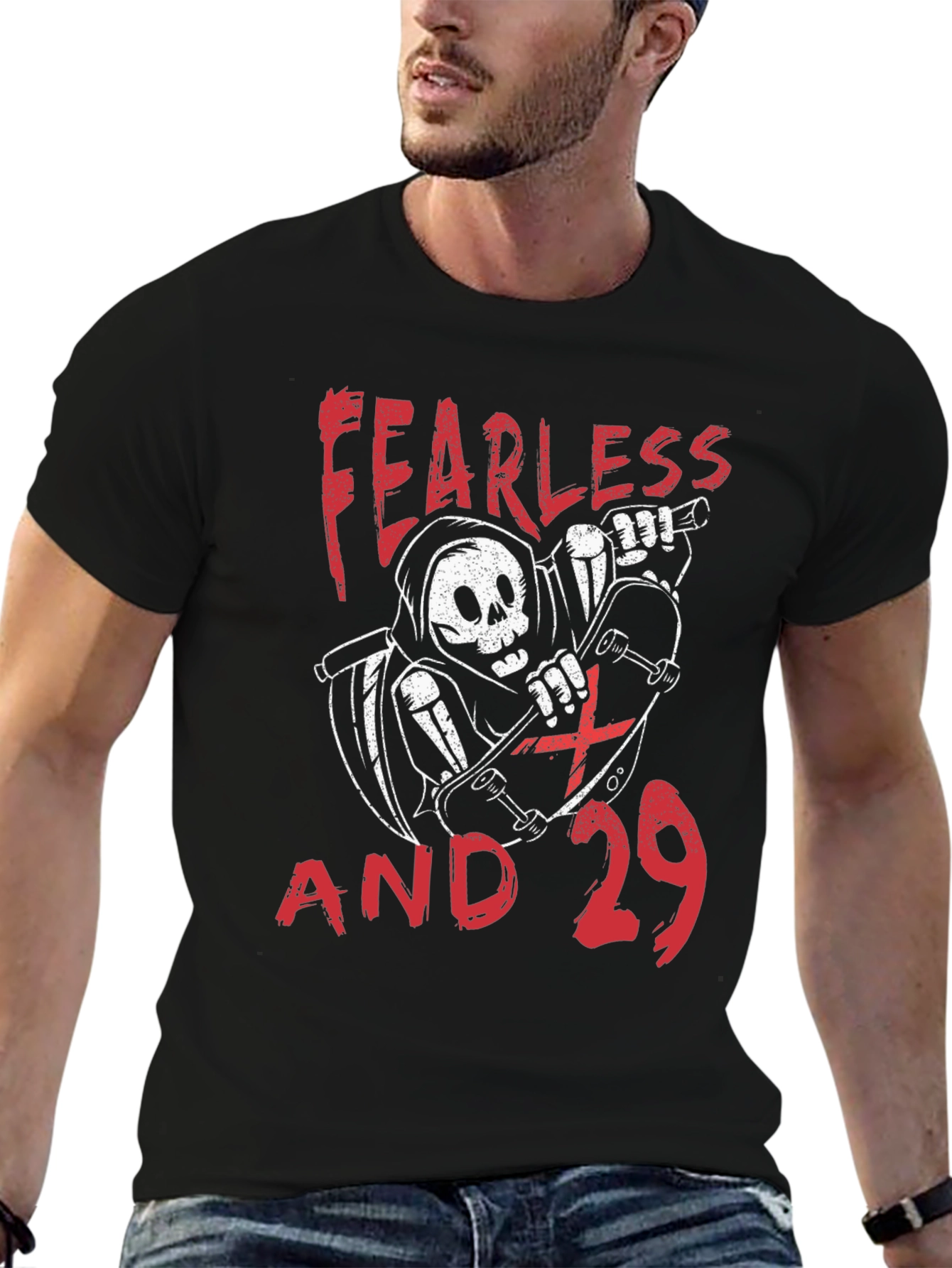 Fearless & 29 Graphic T-Shirt