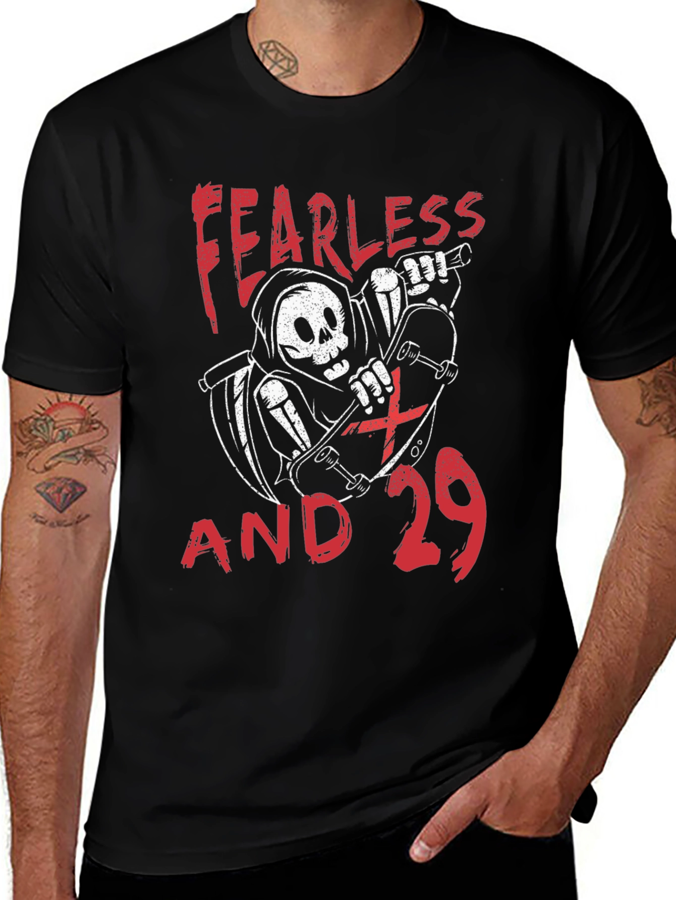 Fearless & 29 Graphic T-Shirt