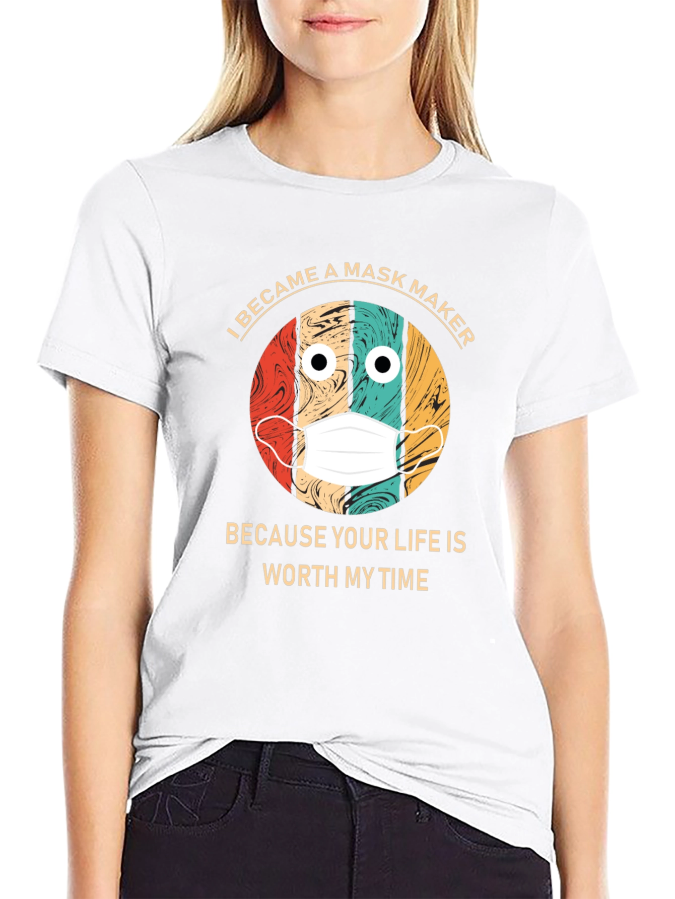 Mask Maker Graphic T-Shirt - Unisex Fit