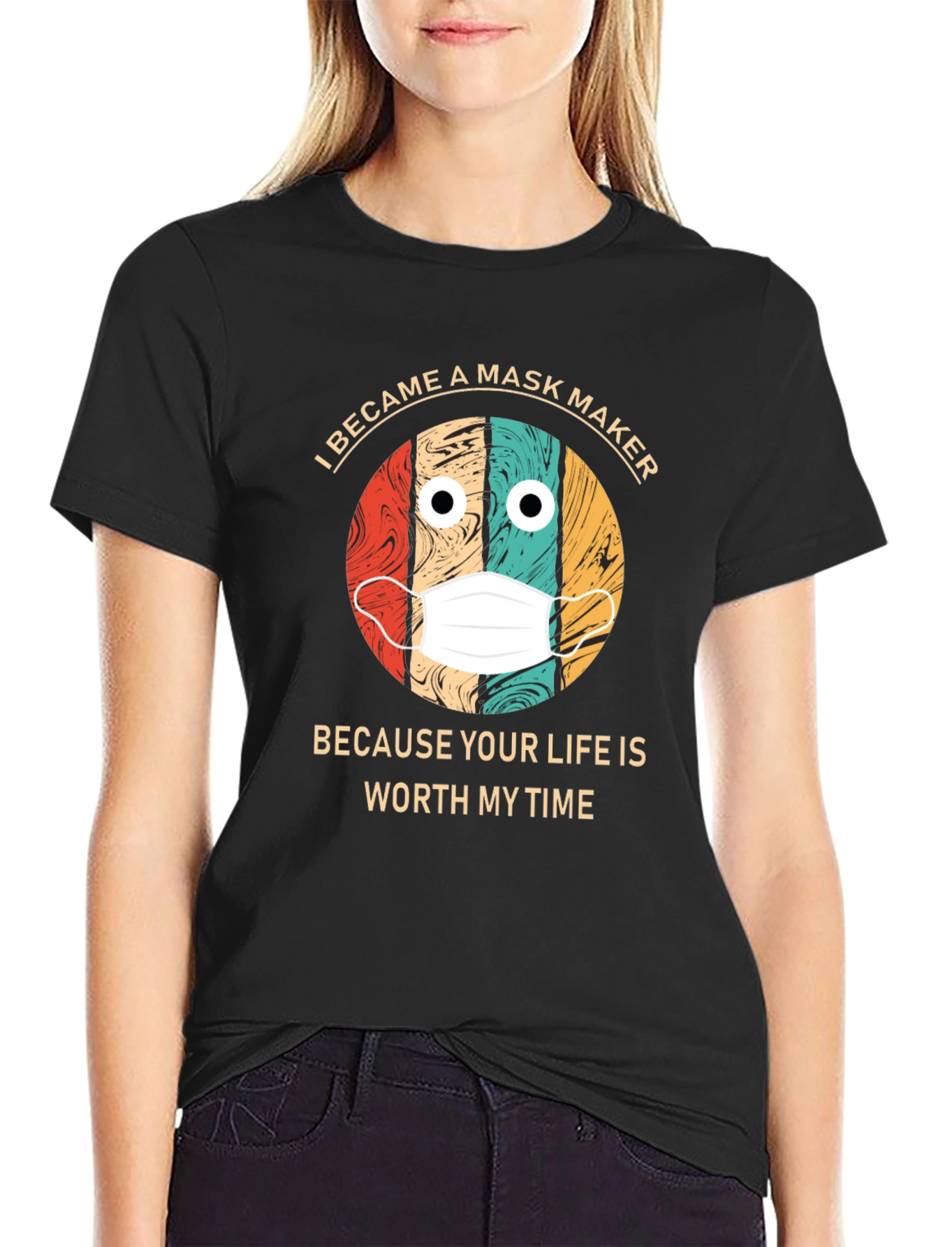 Mask Maker Graphic T-Shirt - Unisex Fit