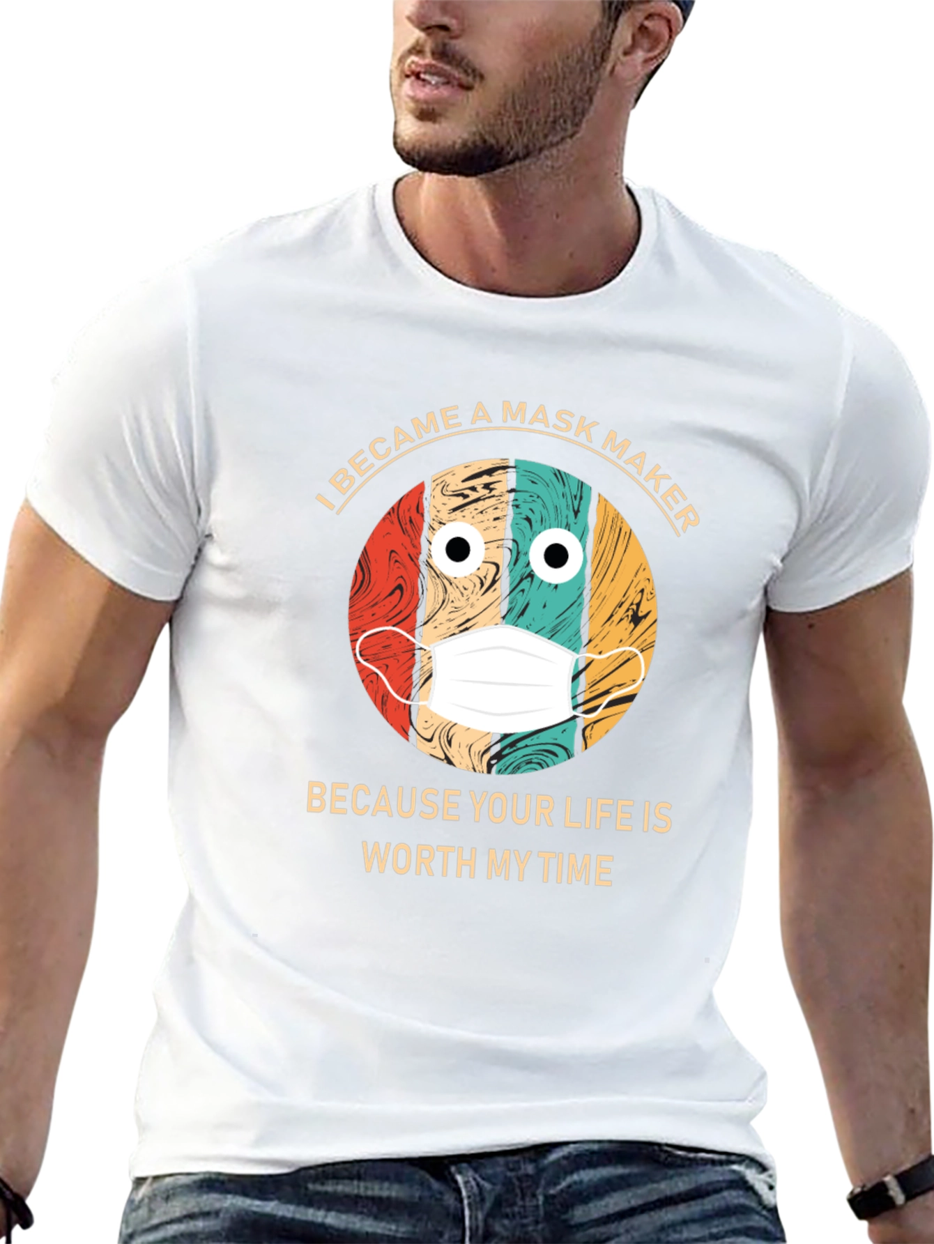 Mask Maker Graphic T-Shirt - Unisex Fit