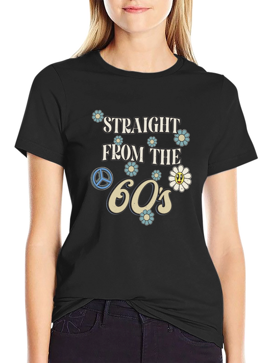 Retro 60s Graphic Tee - Straight From The 60s T-Shirt