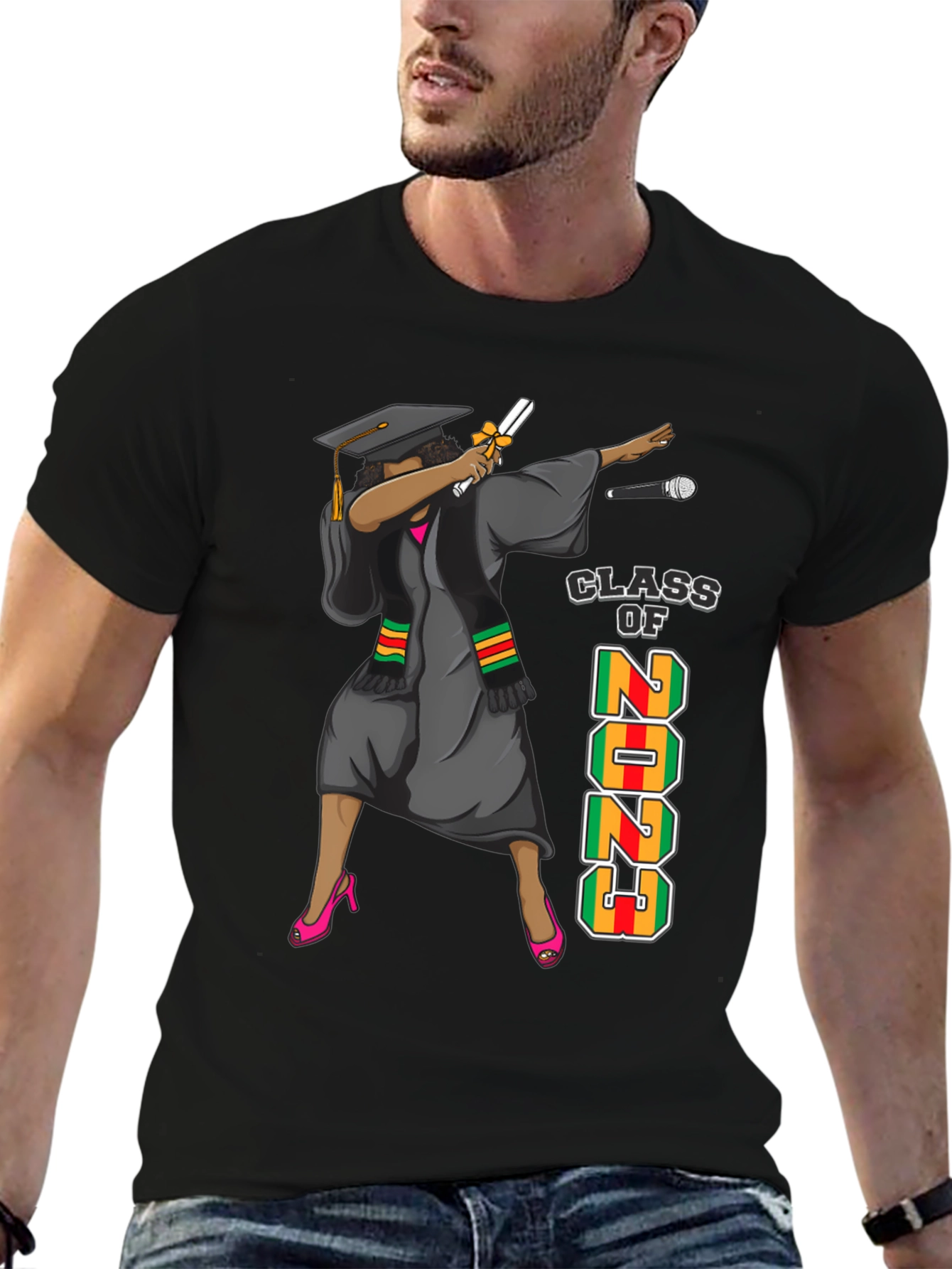 Class of 2023 Graduation Dabbing T-Shirt