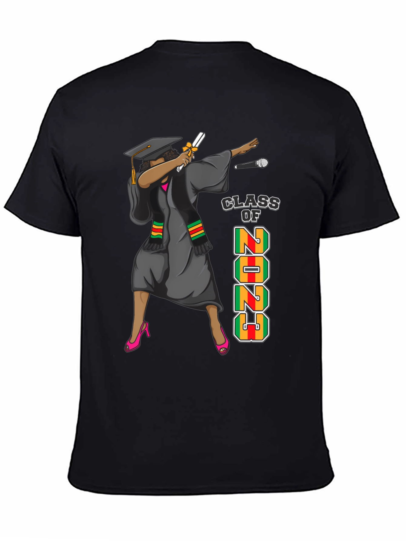 Class of 2023 Graduation Dabbing T-Shirt