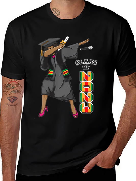 Class of 2023 Graduation Dabbing T-Shirt