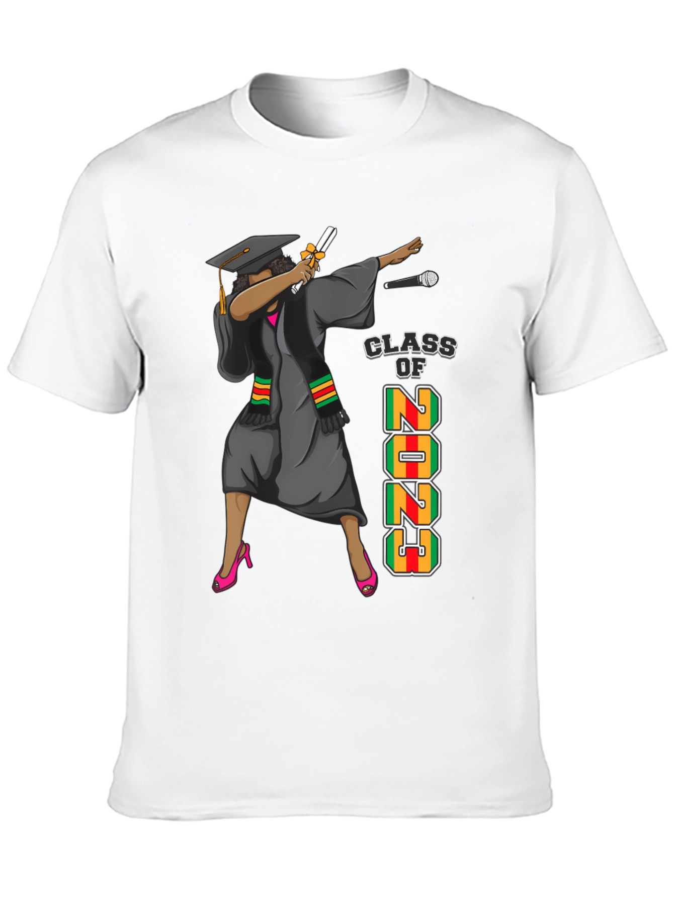 Class of 2023 Graduation Dabbing T-Shirt