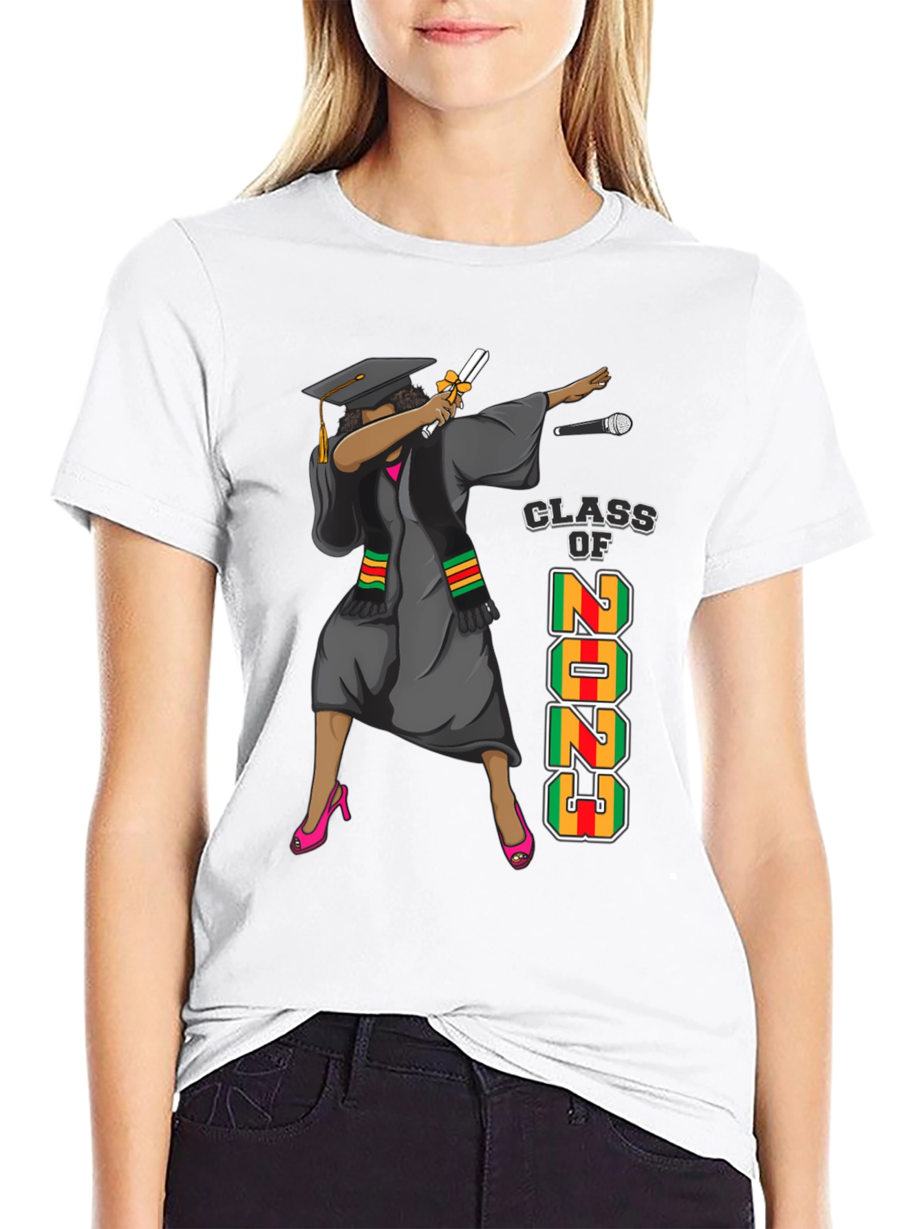 Class of 2023 Graduation Dabbing T-Shirt