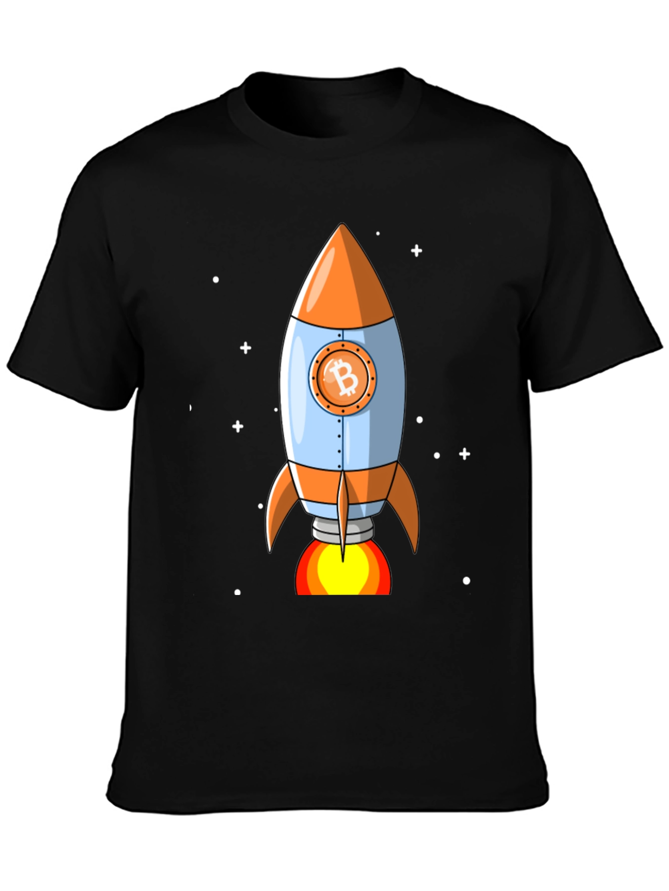 Bitcoin Rocket T-Shirt - Crypto to the Moon!