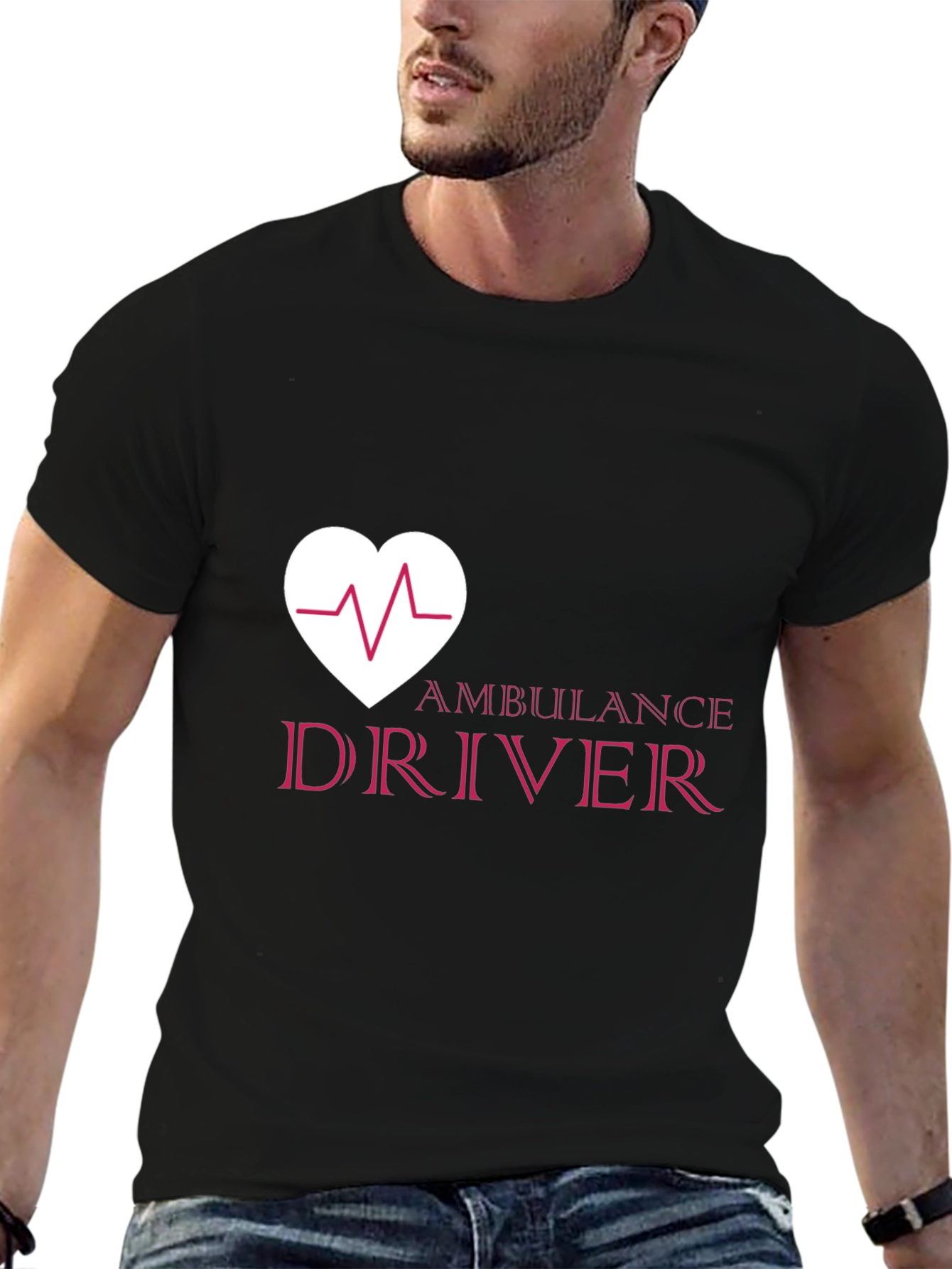 Ambulance Driver Graphic T-Shirt - Medical Professional